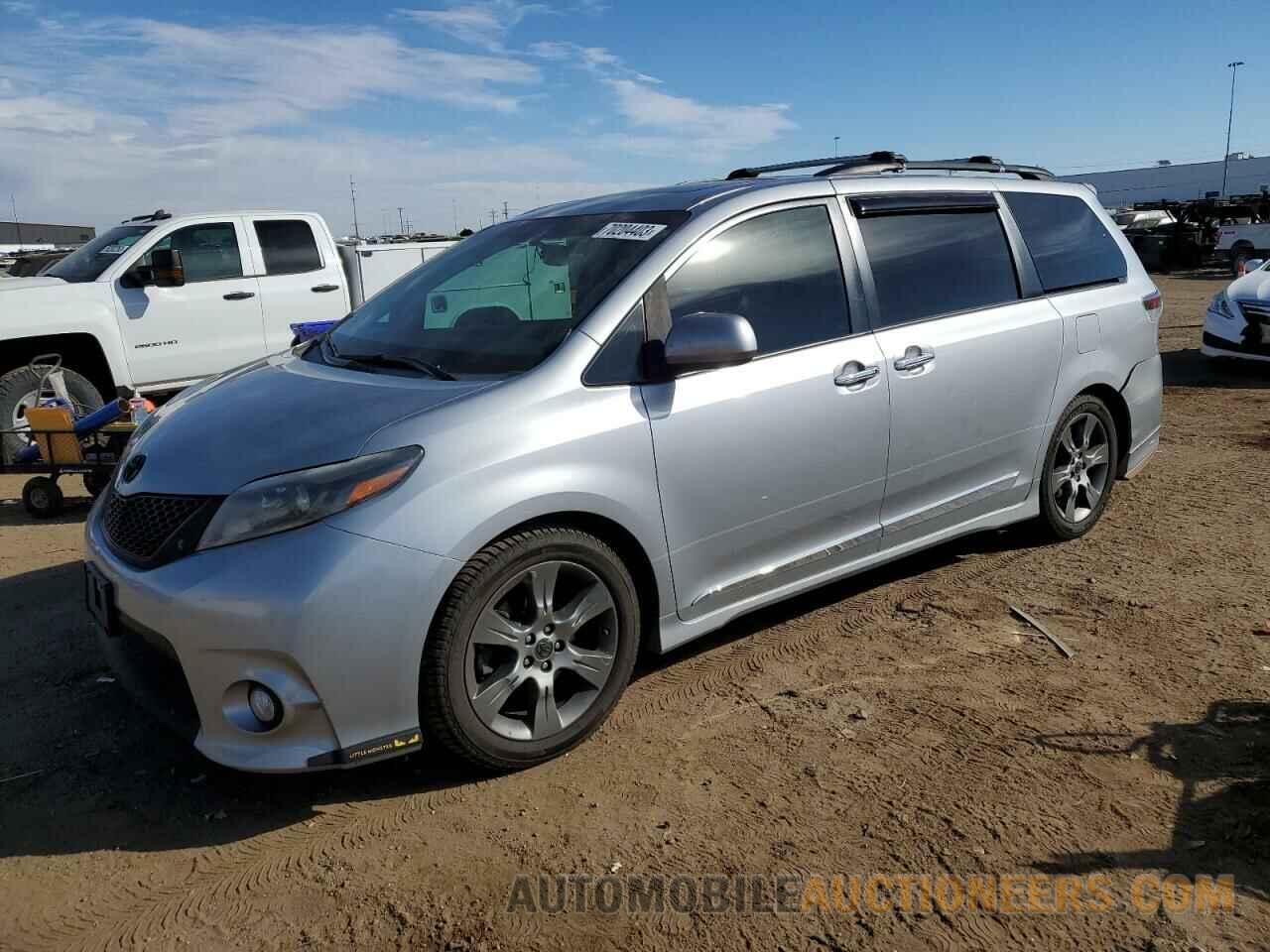 5TDXK3DC5FS560164 TOYOTA SIENNA 2015