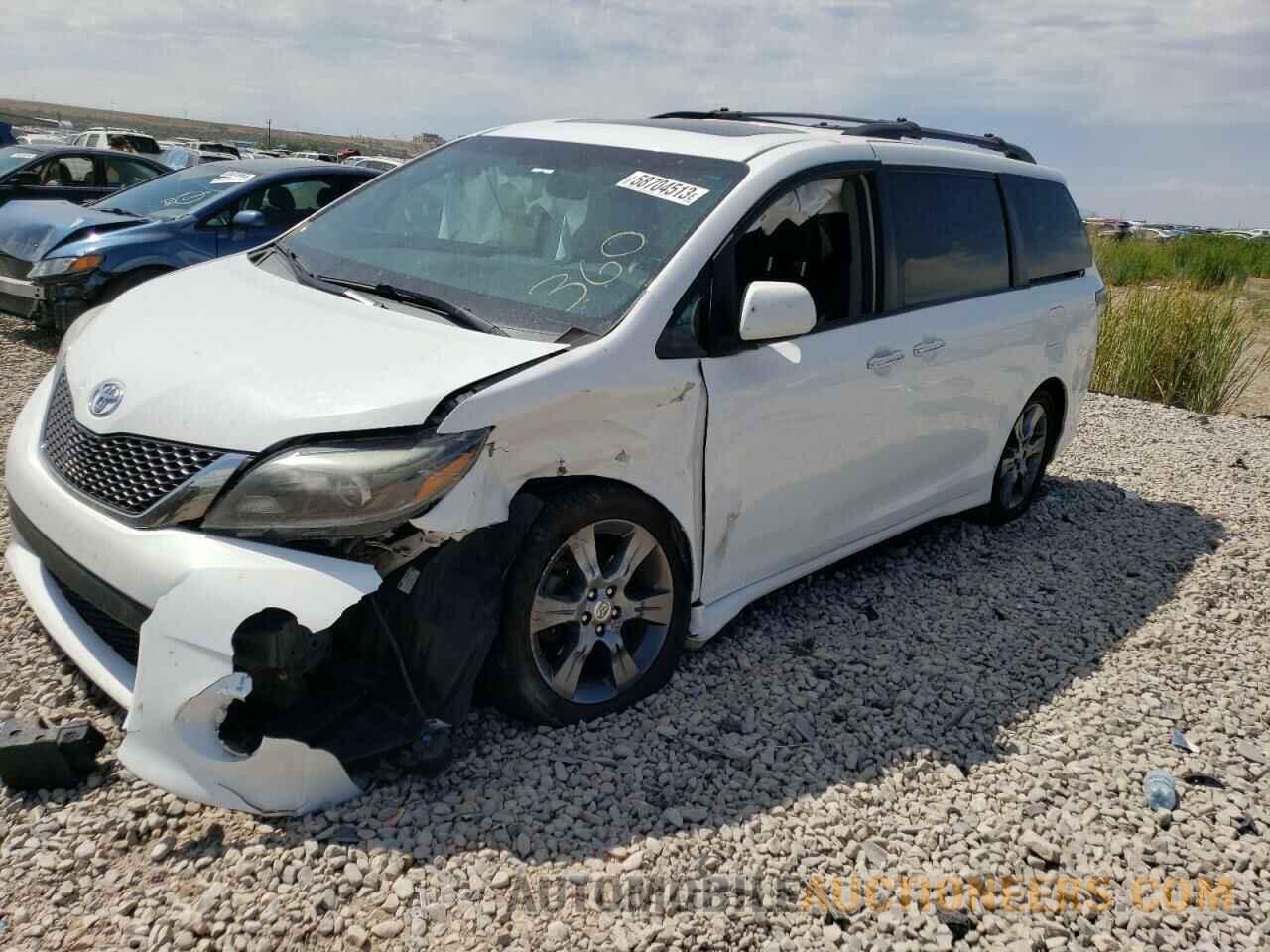 5TDXK3DC5FS648938 TOYOTA SIENNA 2015