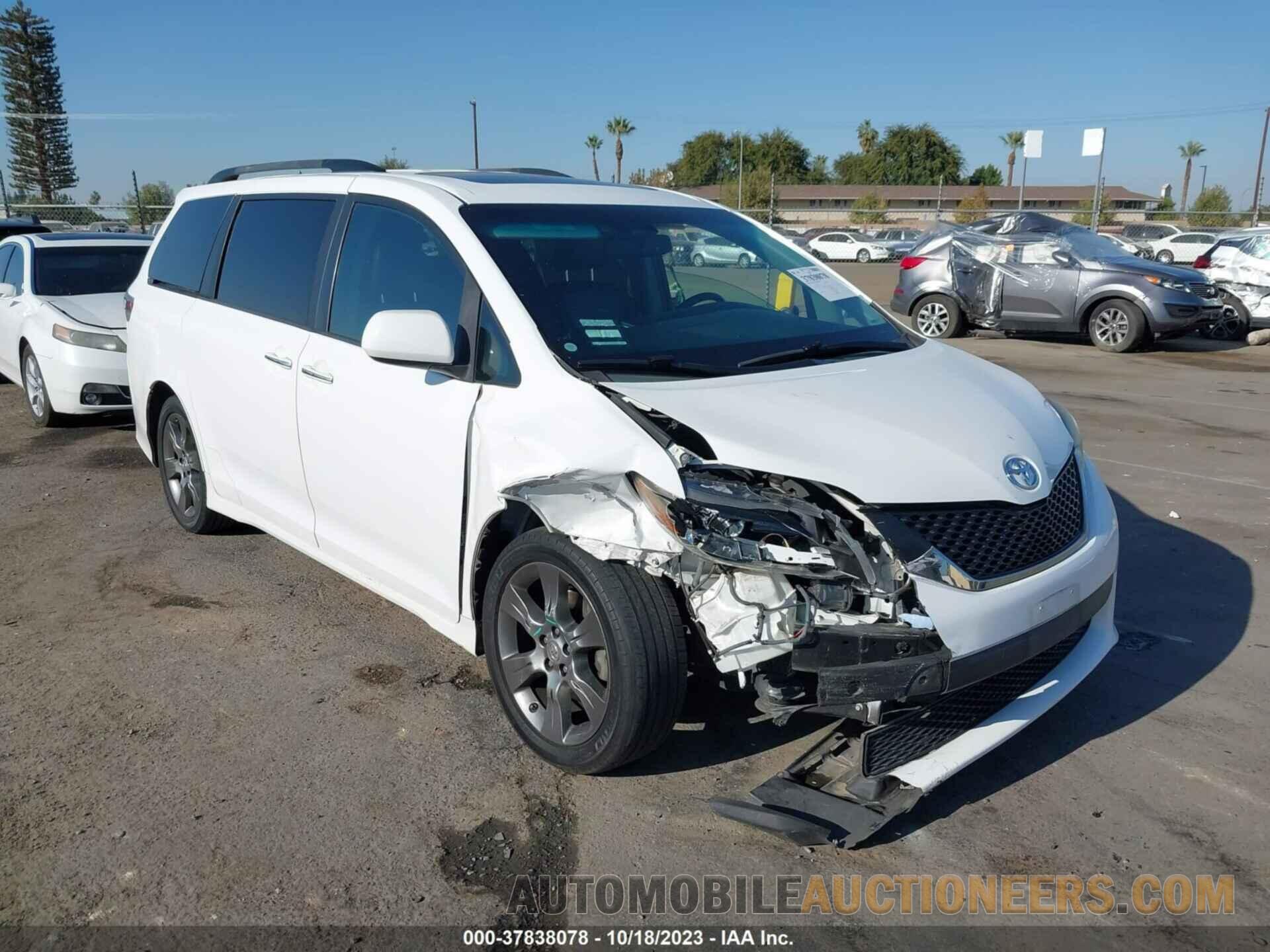 5TDXK3DC5FS657879 TOYOTA SIENNA 2015