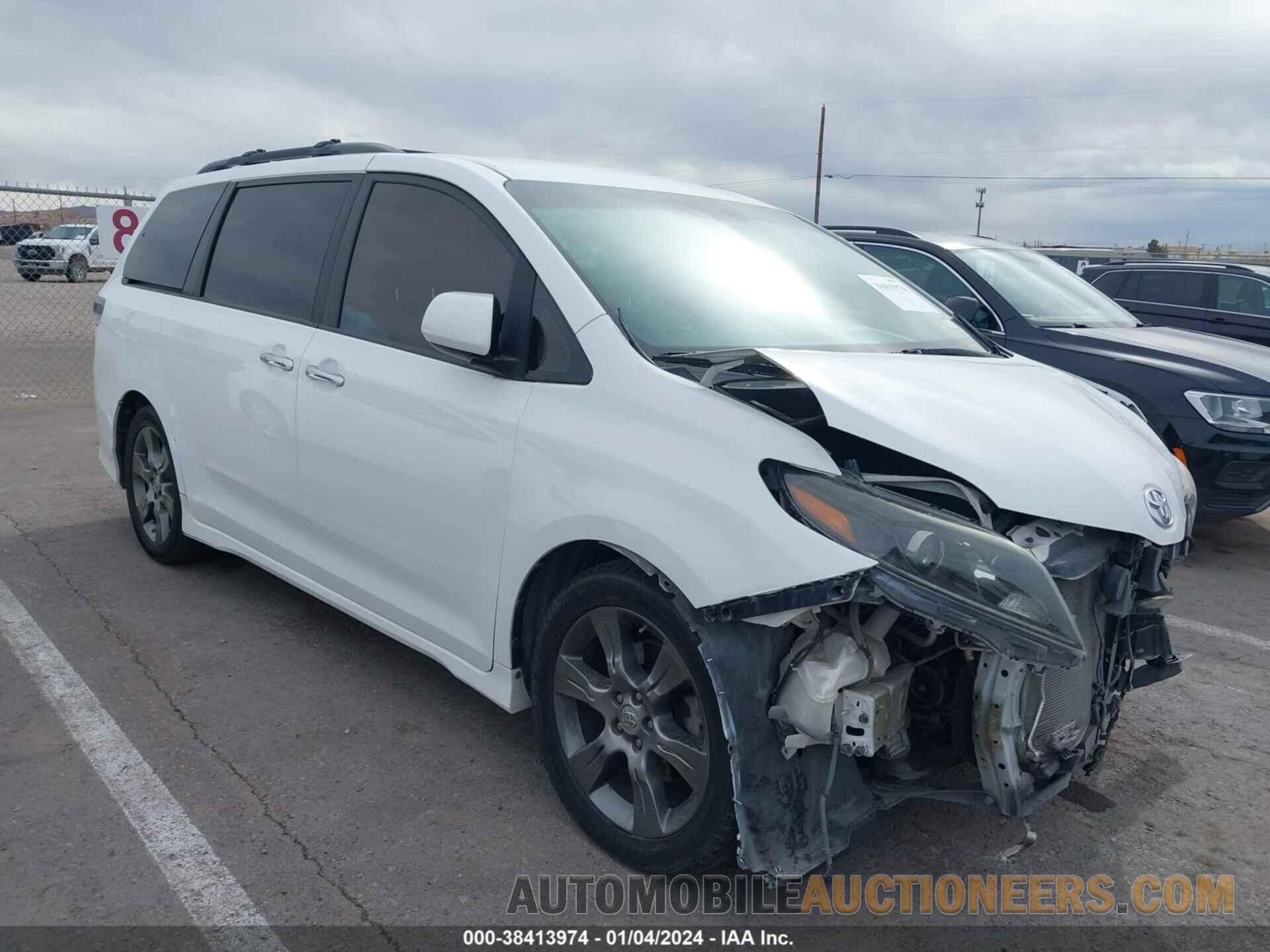 5TDXK3DC5FS667182 TOYOTA SIENNA 2015