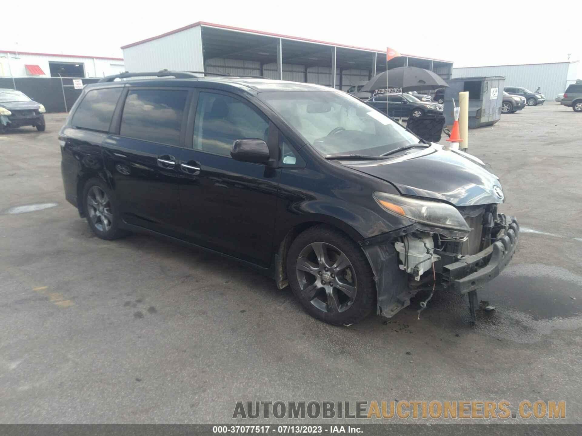 5TDXK3DC5FS676352 TOYOTA SIENNA 2015