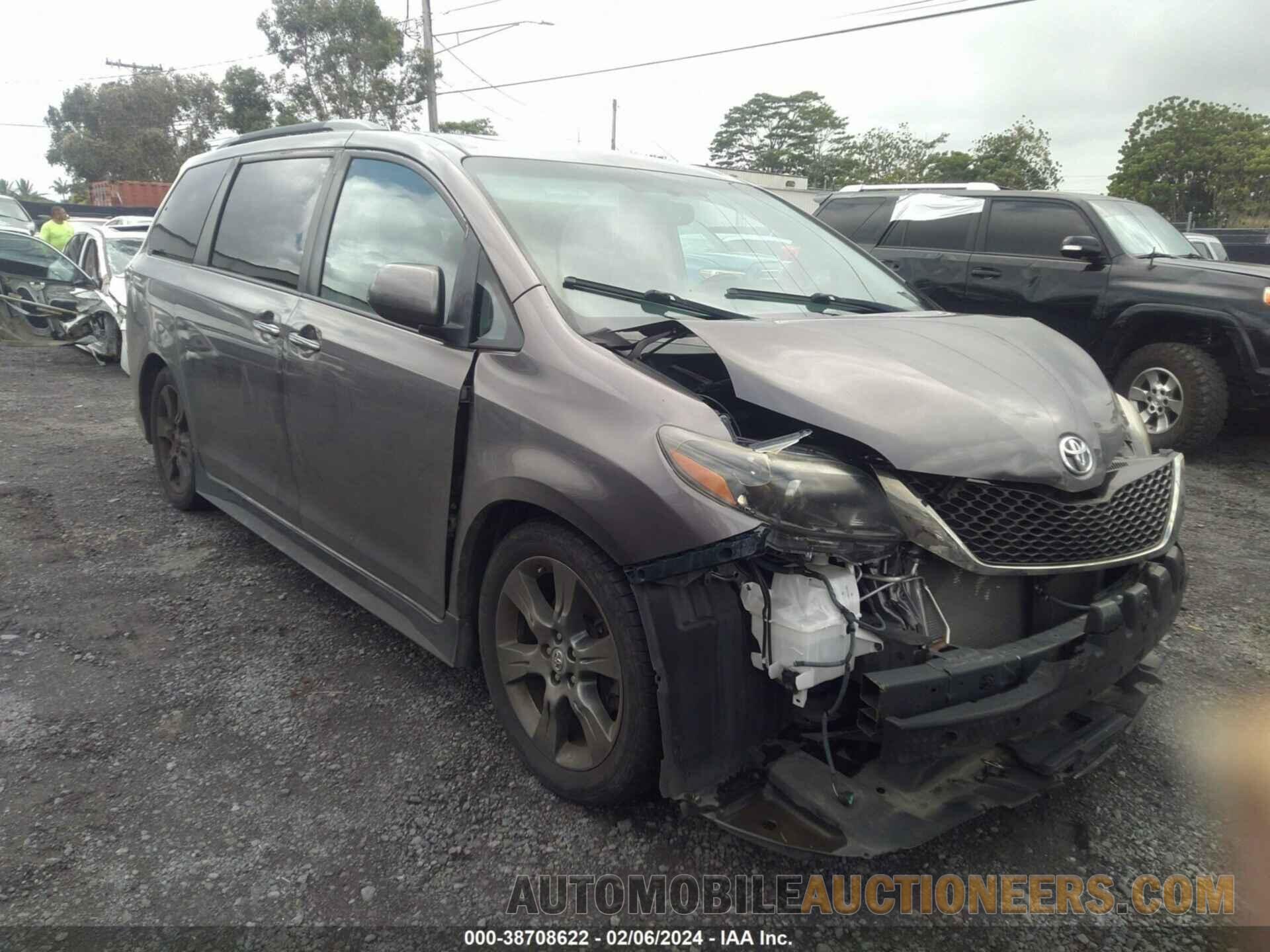 5TDXK3DC5FS685133 TOYOTA SIENNA 2015