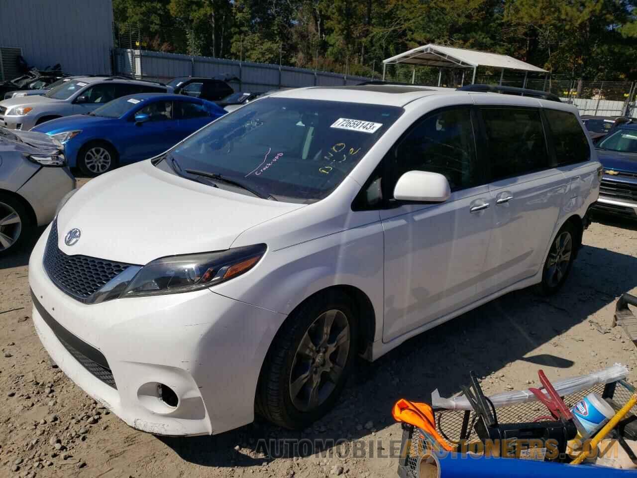 5TDXK3DC5GS738933 TOYOTA SIENNA 2016