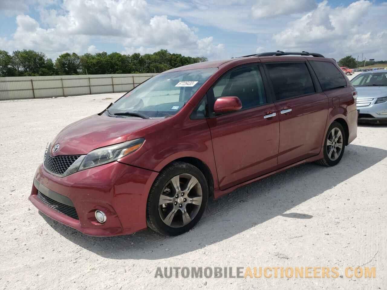 5TDXK3DC5GS763024 TOYOTA SIENNA 2016