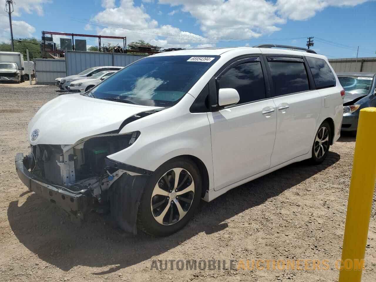 5TDXK3DC6FS537752 TOYOTA SIENNA 2015