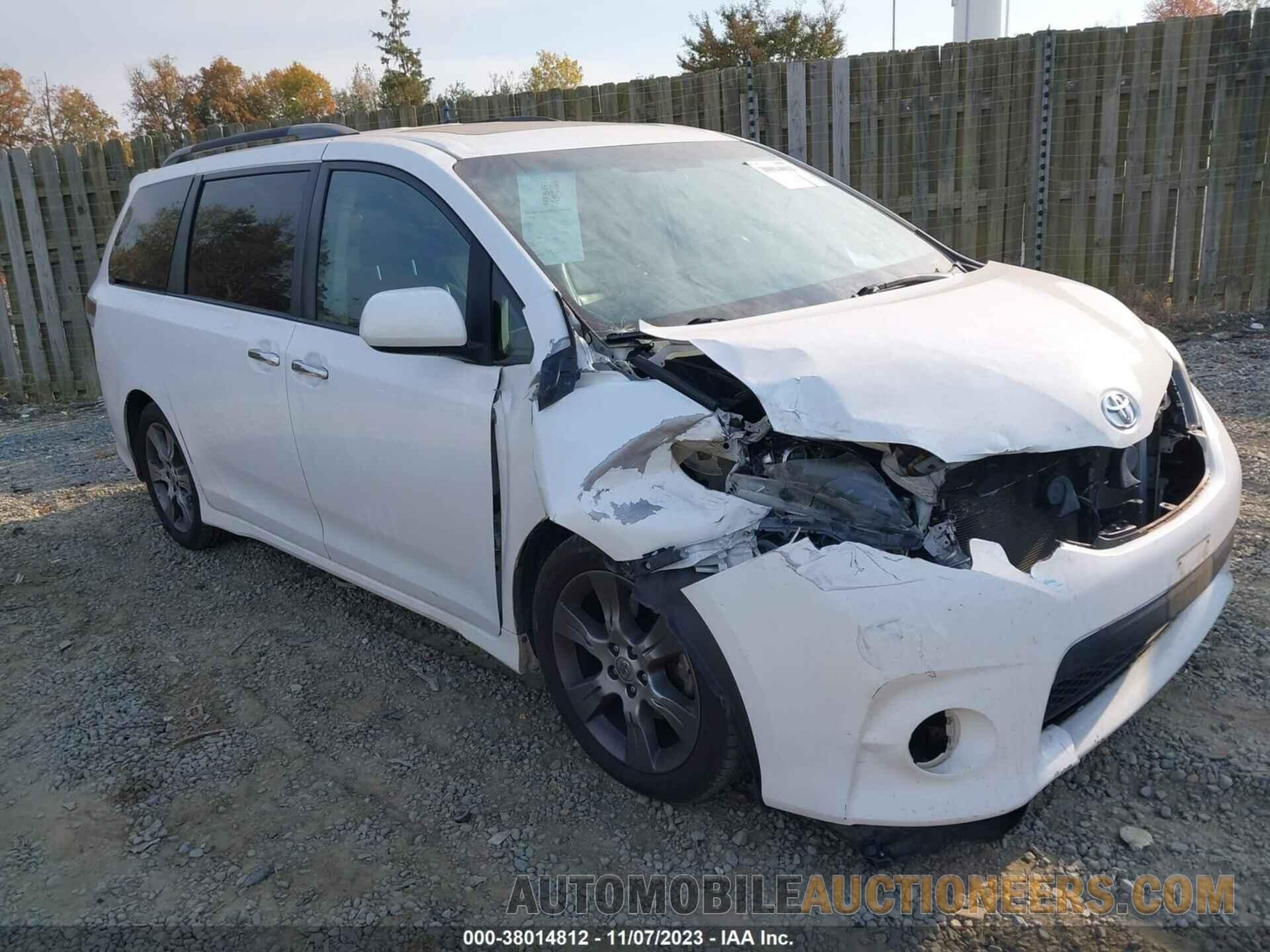 5TDXK3DC6FS546306 TOYOTA SIENNA 2015