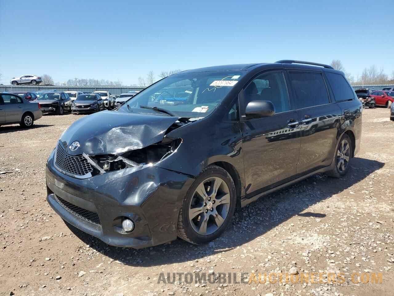 5TDXK3DC6FS591049 TOYOTA SIENNA 2015