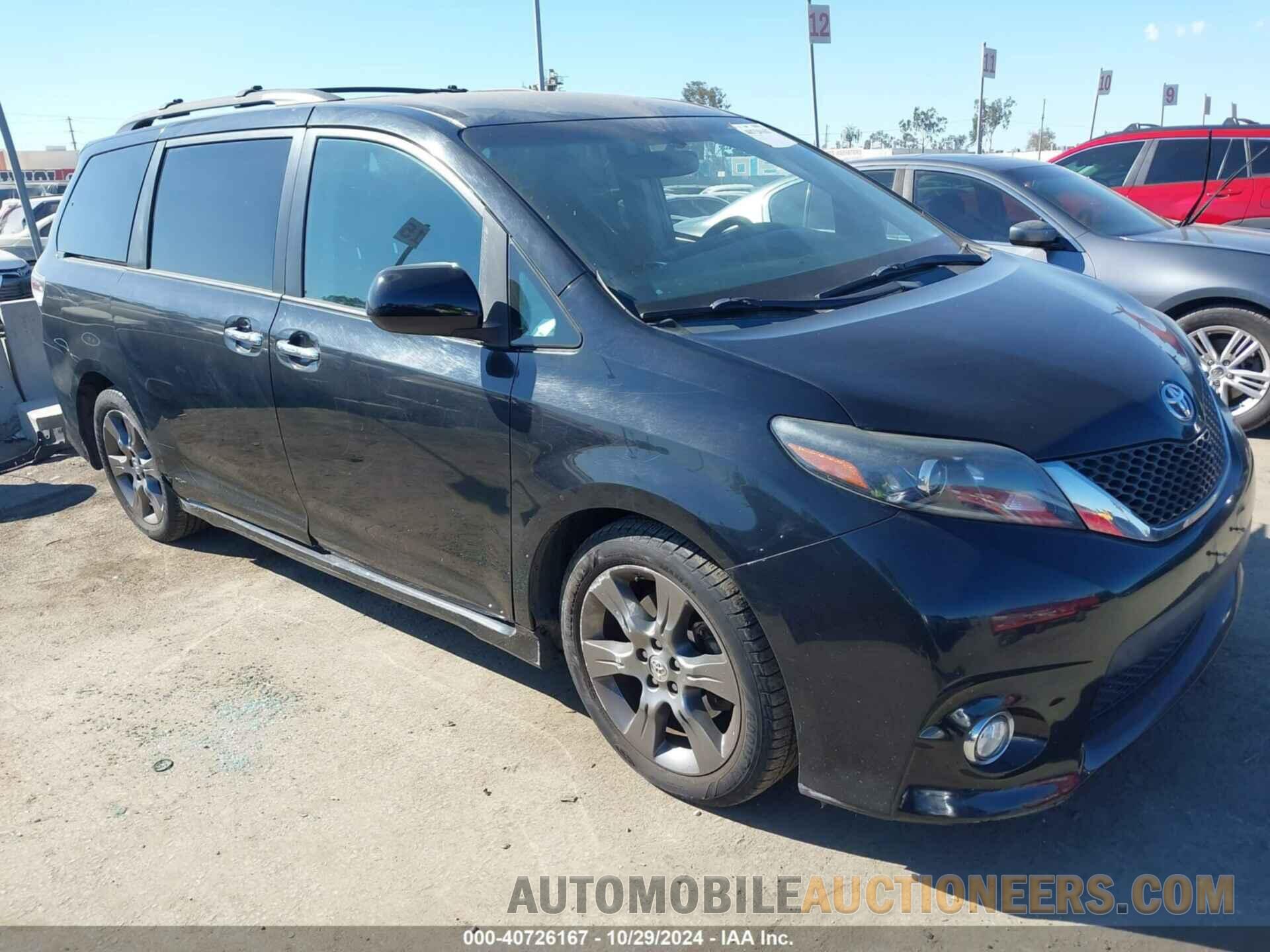 5TDXK3DC6GS717637 TOYOTA SIENNA 2016