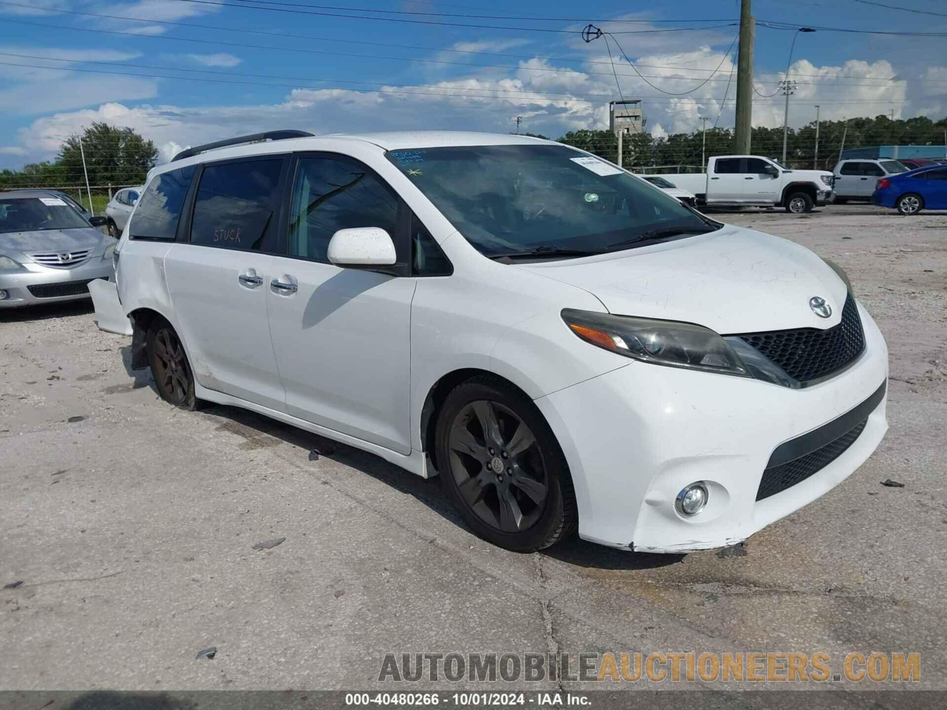 5TDXK3DC6GS731229 TOYOTA SIENNA 2016