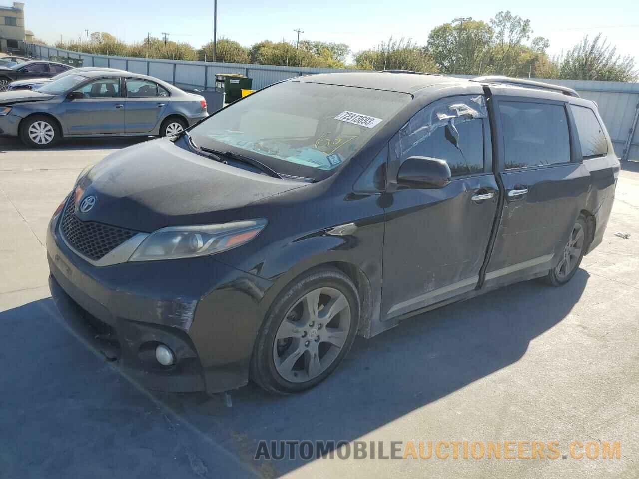 5TDXK3DC6GS733174 TOYOTA SIENNA 2016