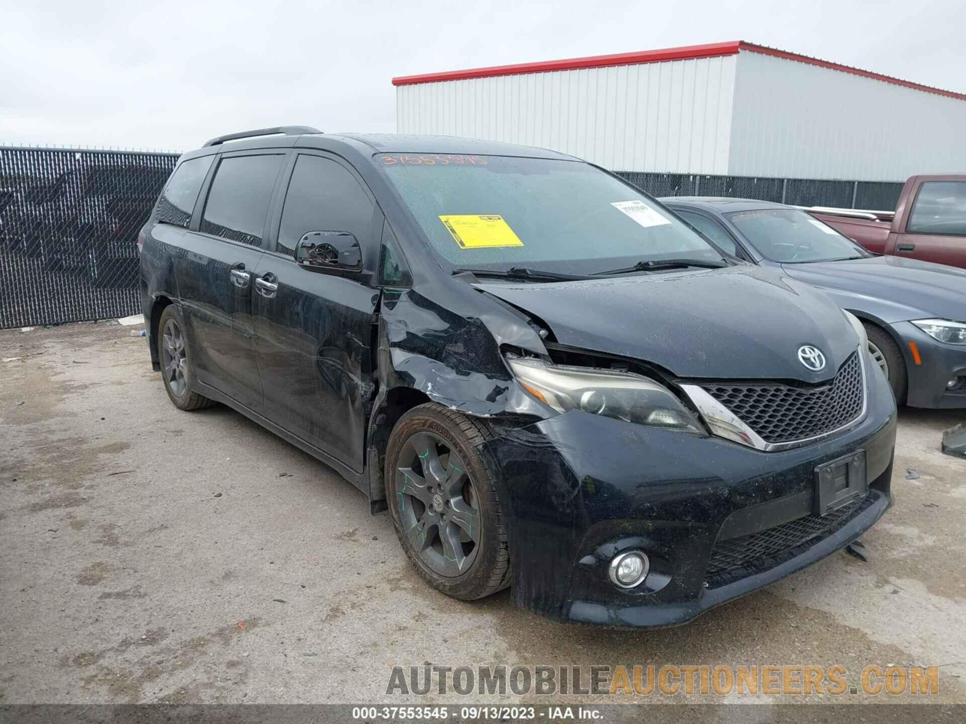 5TDXK3DC6GS752226 TOYOTA SIENNA 2016