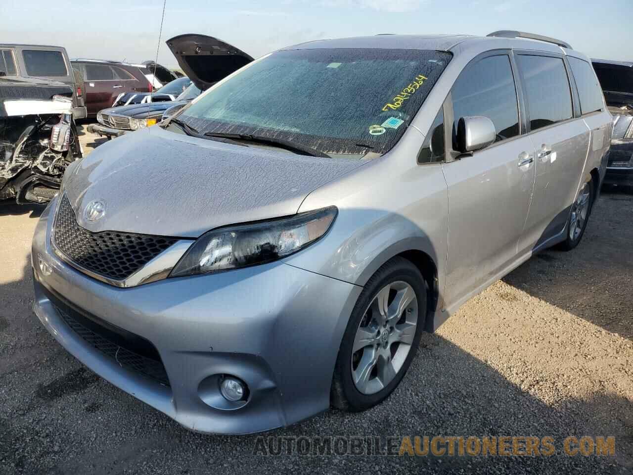 5TDXK3DC7DS315069 TOYOTA SIENNA 2013