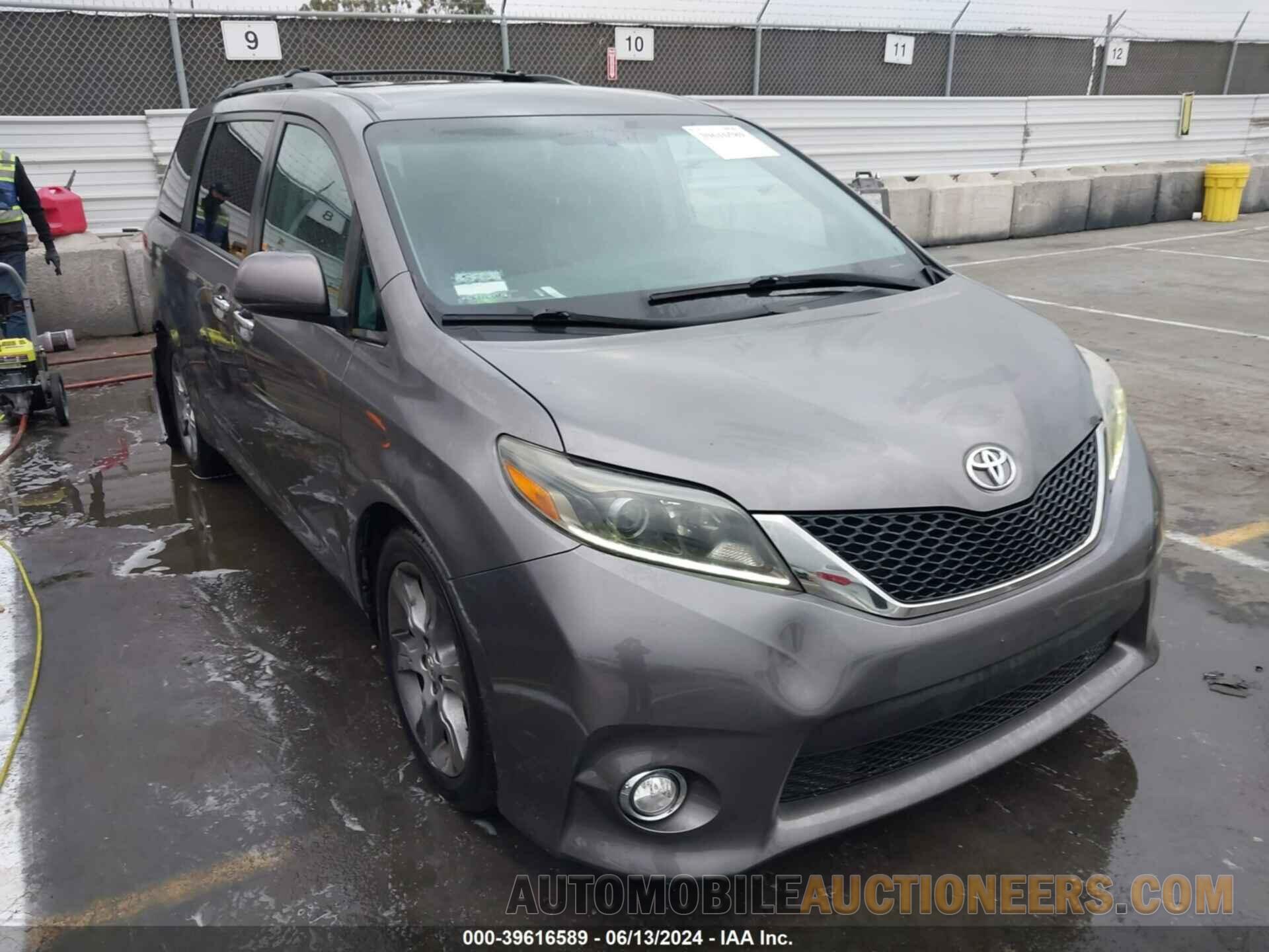 5TDXK3DC7FS549313 TOYOTA SIENNA 2015