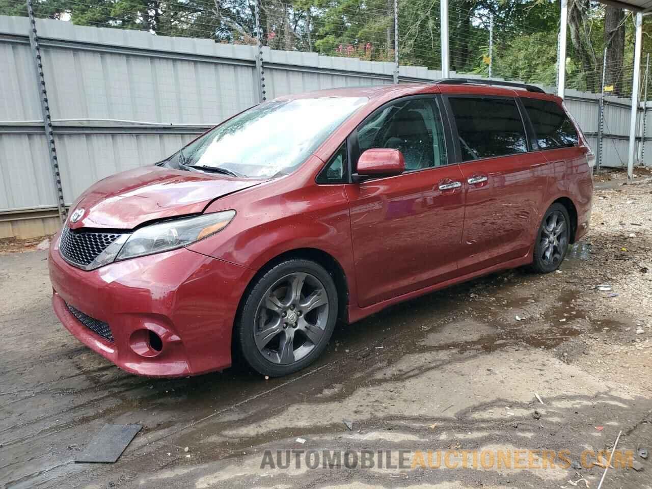 5TDXK3DC7FS591688 TOYOTA SIENNA 2015