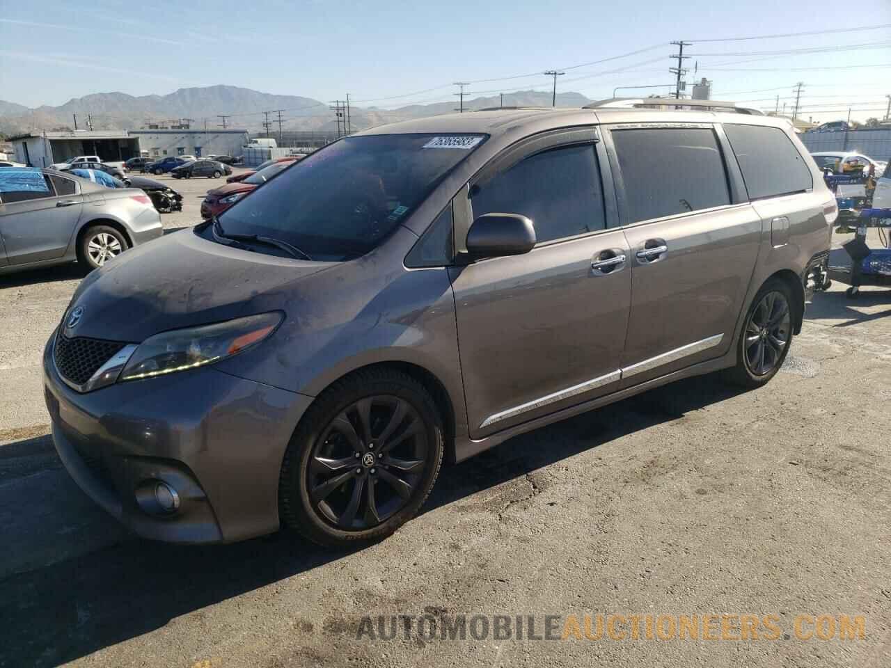 5TDXK3DC7FS602611 TOYOTA SIENNA 2015