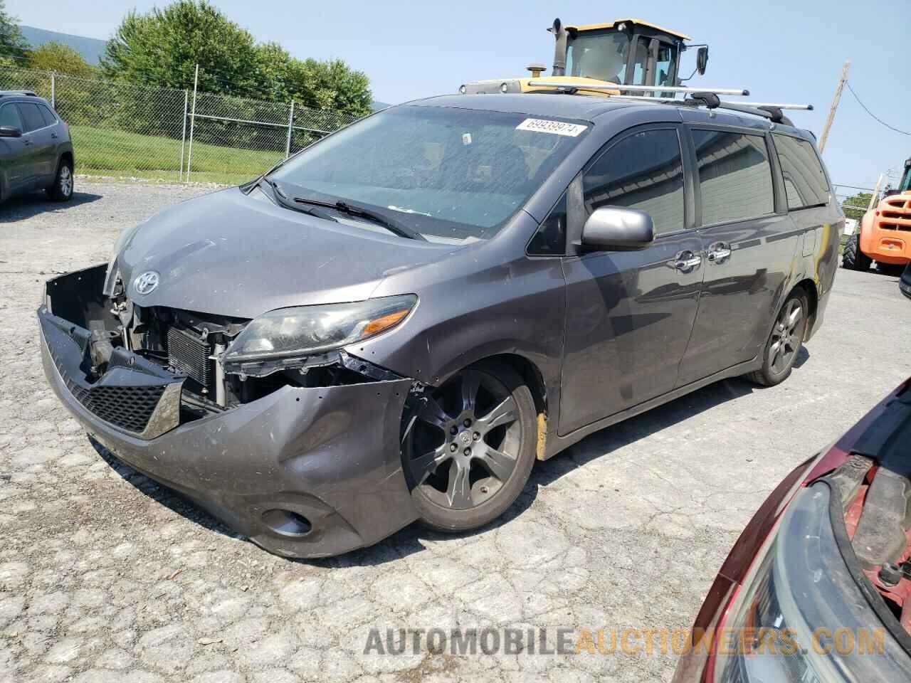 5TDXK3DC7FS656197 TOYOTA SIENNA 2015