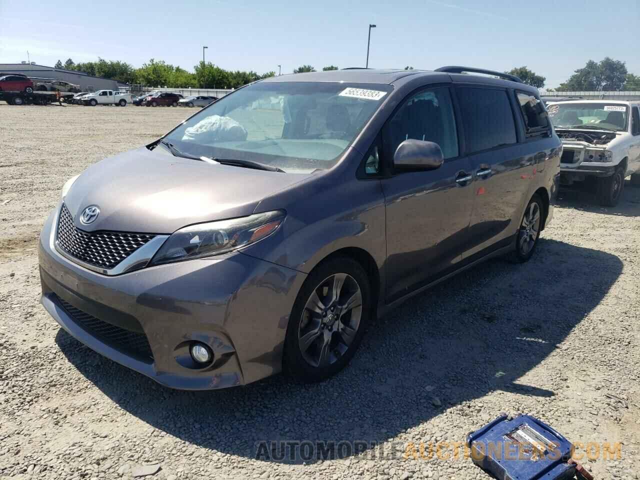 5TDXK3DC7FS678569 TOYOTA SIENNA 2015