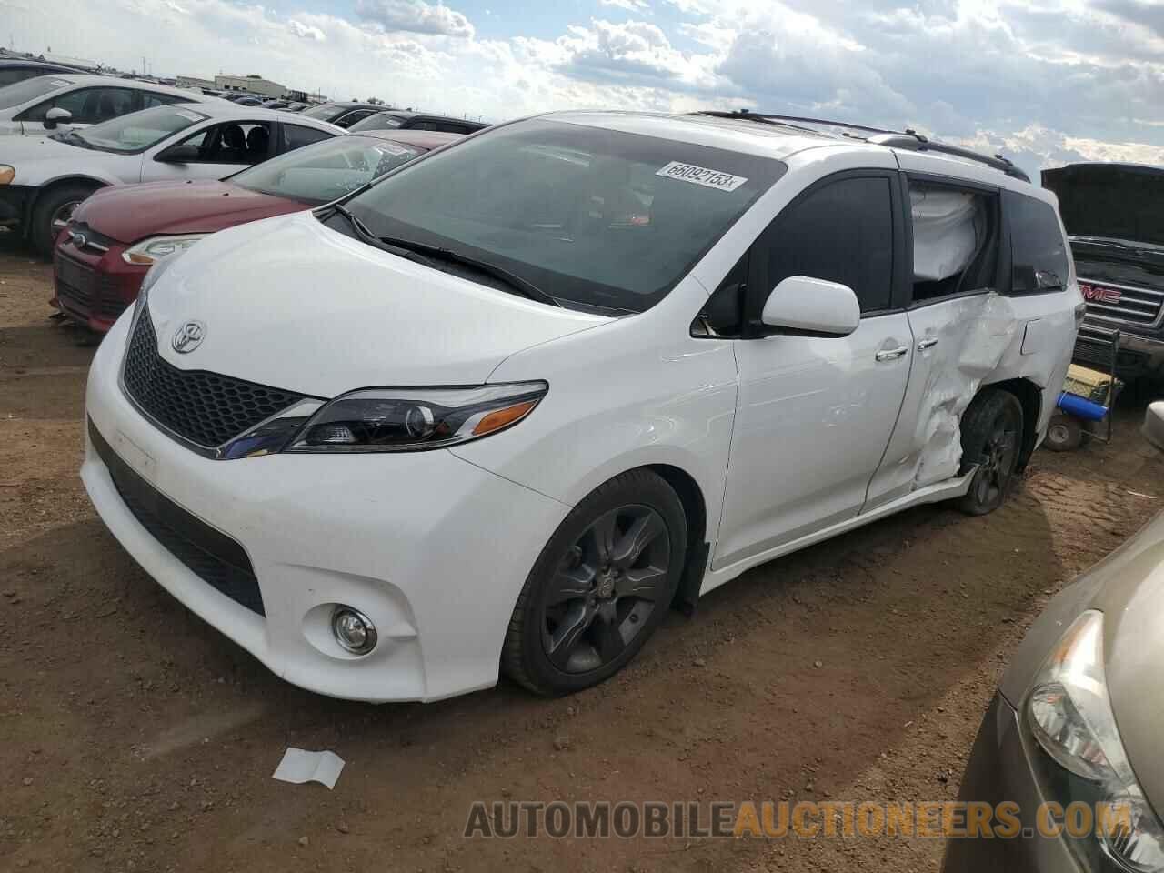 5TDXK3DC7GS719543 TOYOTA SIENNA 2016