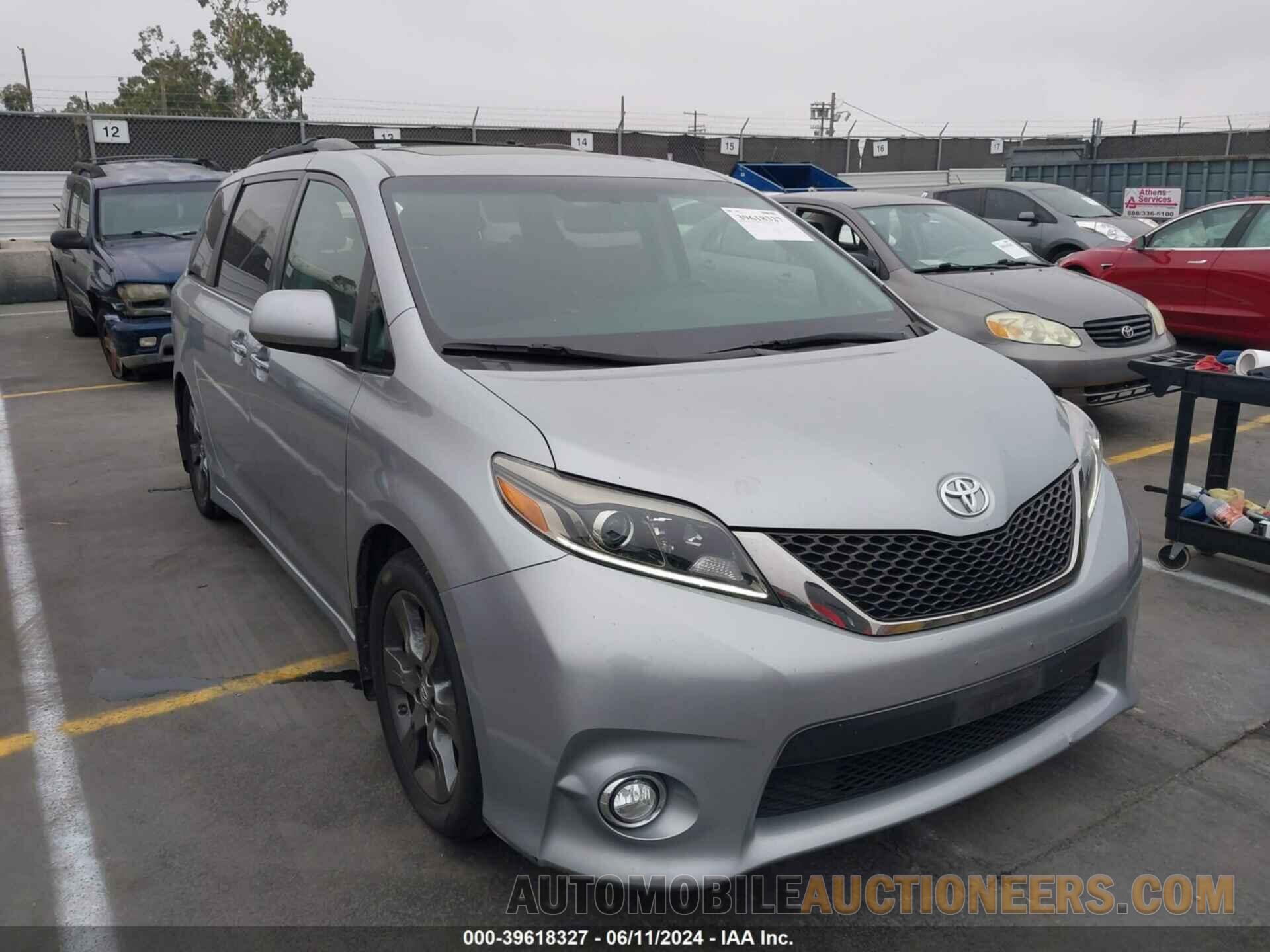 5TDXK3DC7GS726279 TOYOTA SIENNA 2016