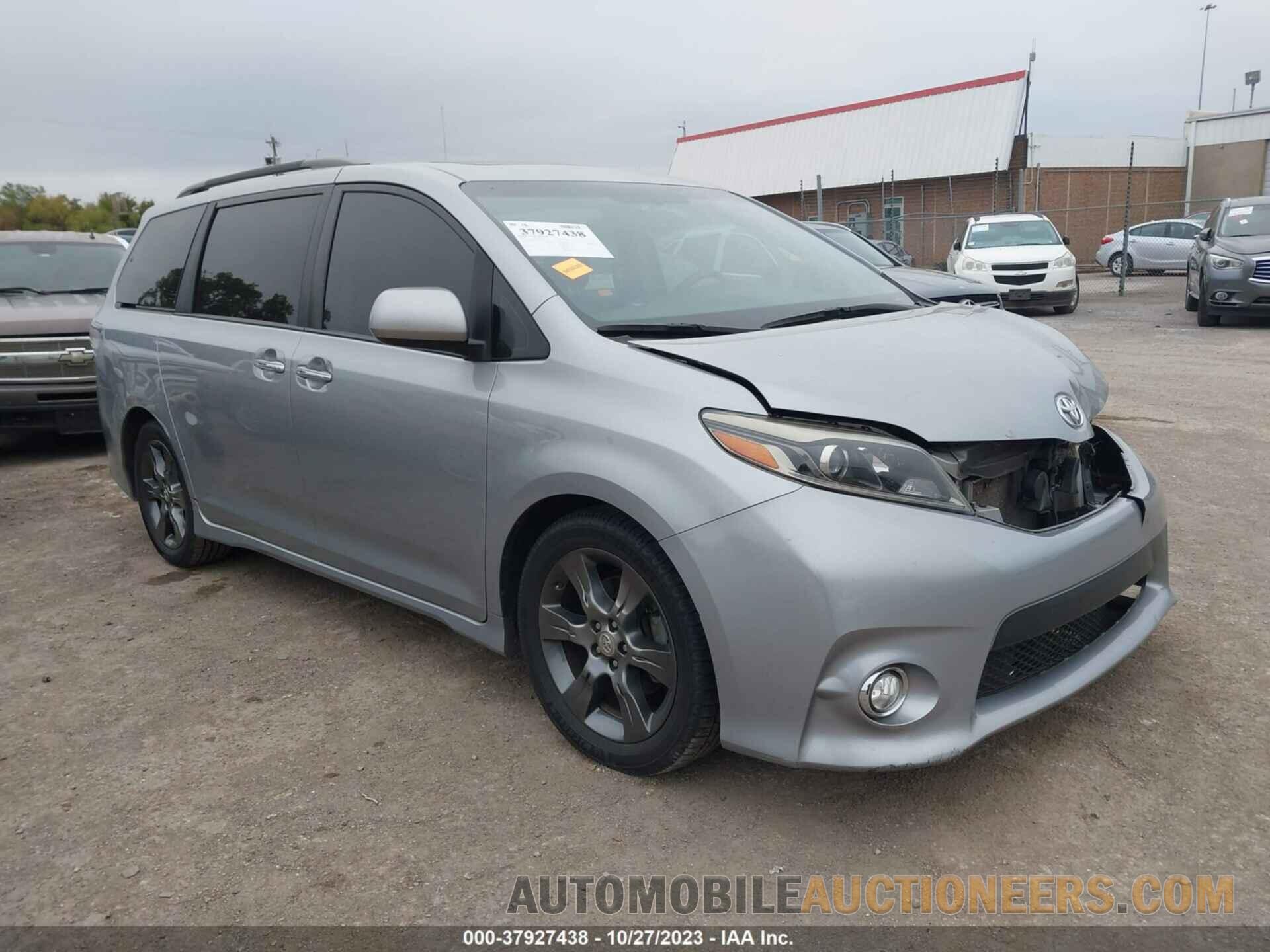 5TDXK3DC7GS727254 TOYOTA SIENNA 2016