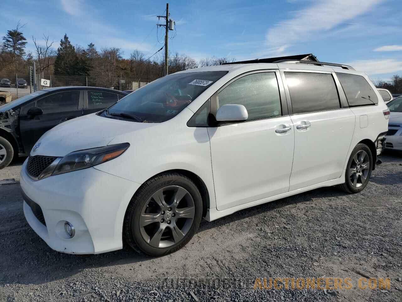 5TDXK3DC7GS739503 TOYOTA SIENNA 2016