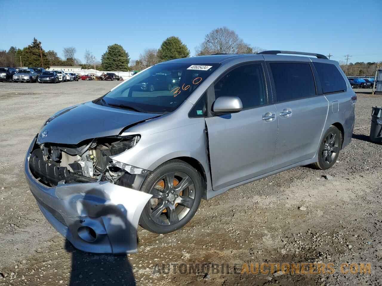 5TDXK3DC7GS750131 TOYOTA SIENNA 2016