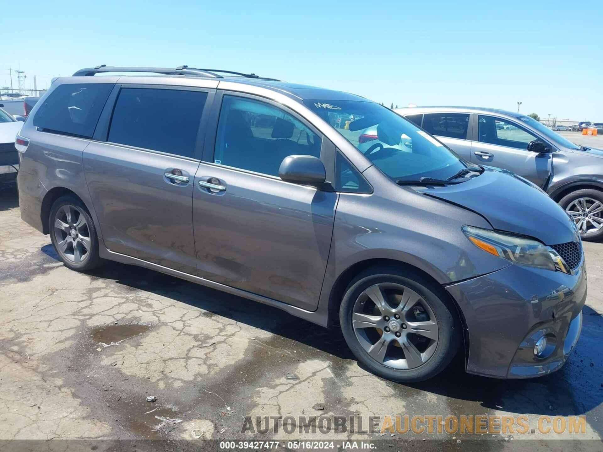 5TDXK3DC7GS758214 TOYOTA SIENNA 2016