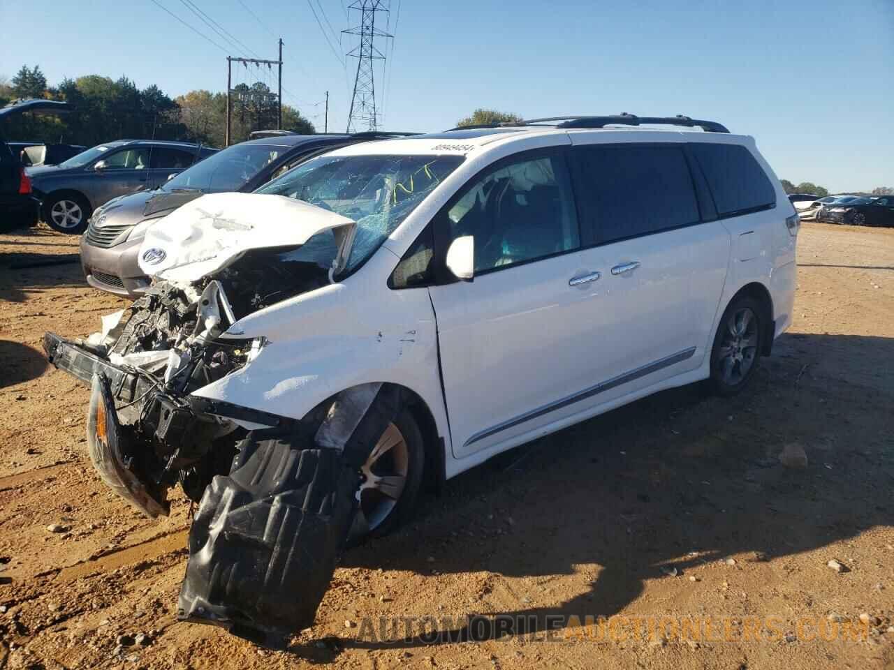 5TDXK3DC8FS551183 TOYOTA SIENNA 2015