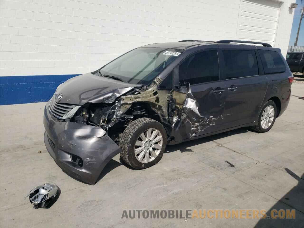 5TDXK3DC8FS567951 TOYOTA SIENNA 2015