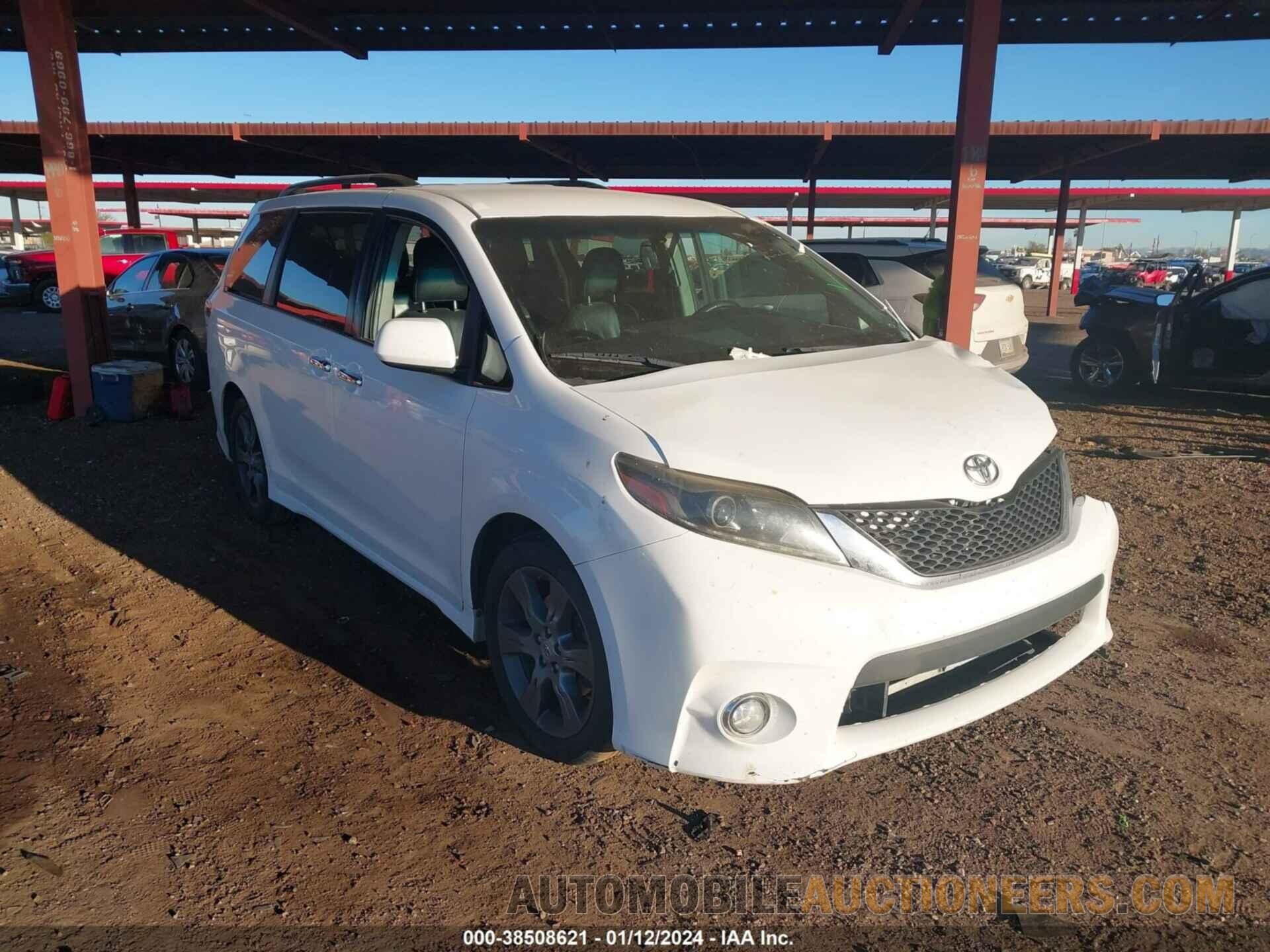 5TDXK3DC8FS632670 TOYOTA SIENNA 2015