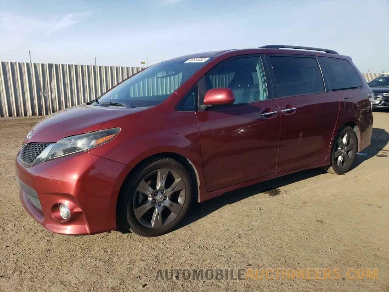 5TDXK3DC8GS708020 TOYOTA SIENNA 2016