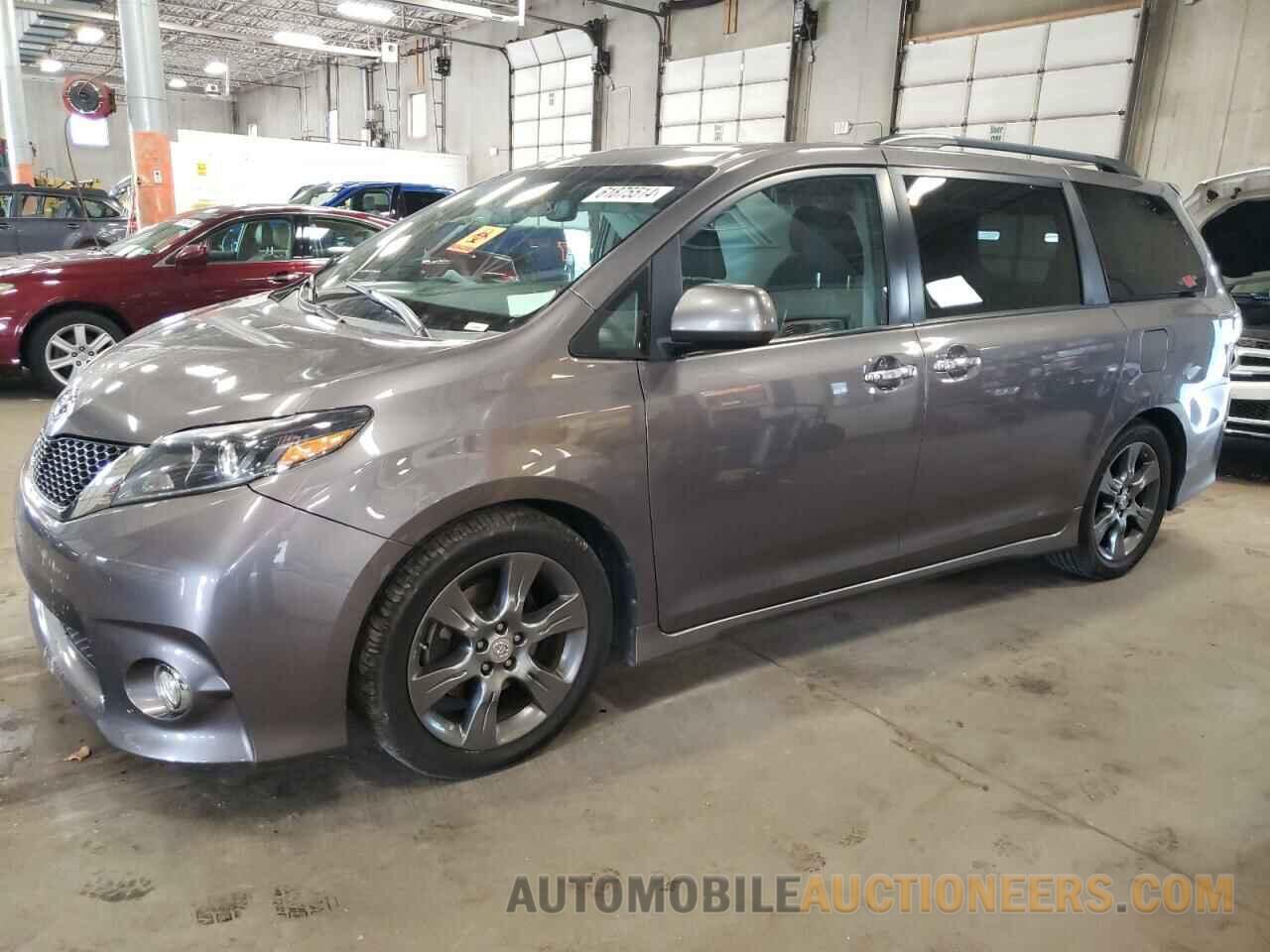 5TDXK3DC8GS710771 TOYOTA SIENNA 2016