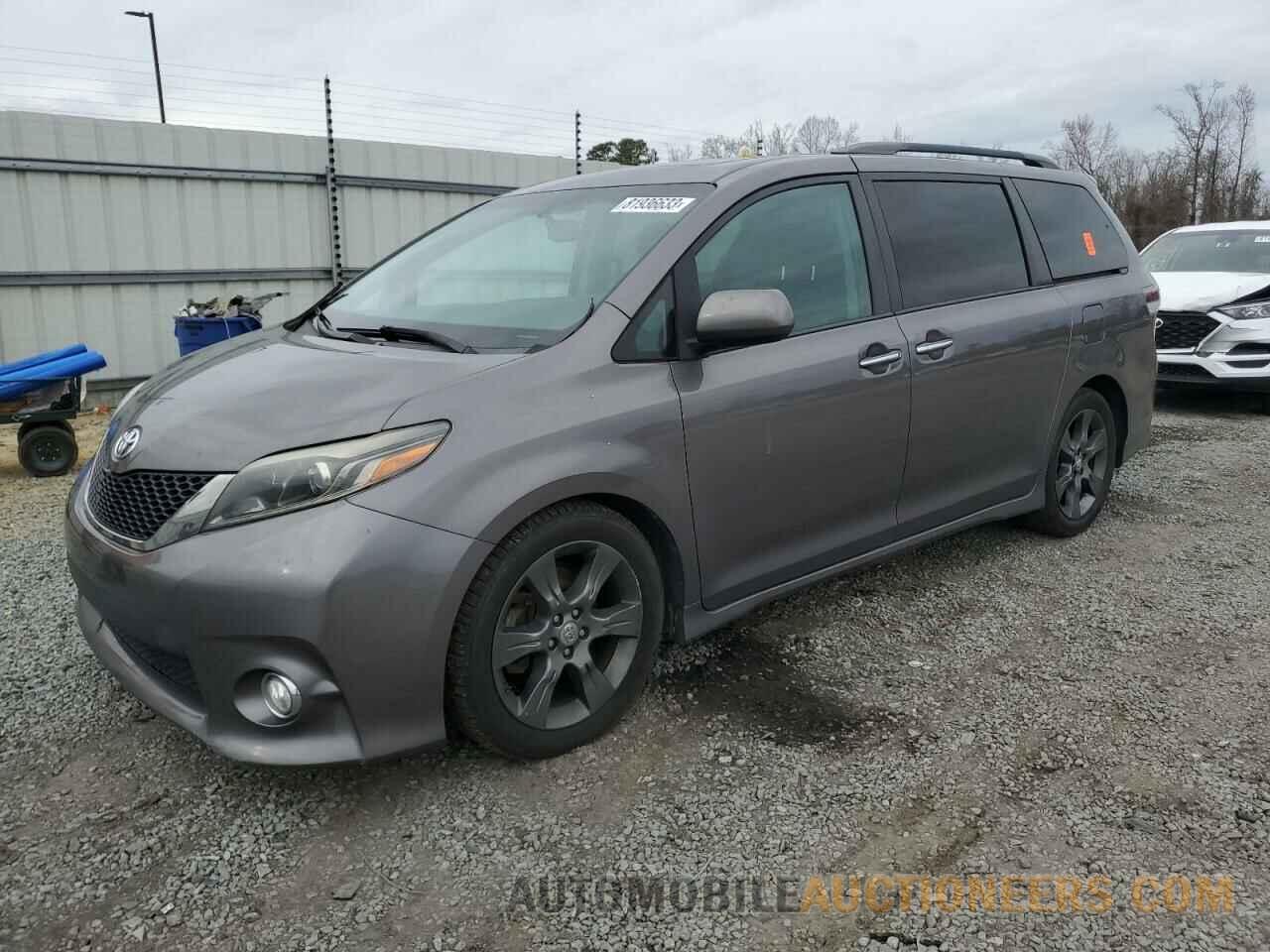 5TDXK3DC8GS728445 TOYOTA SIENNA 2016