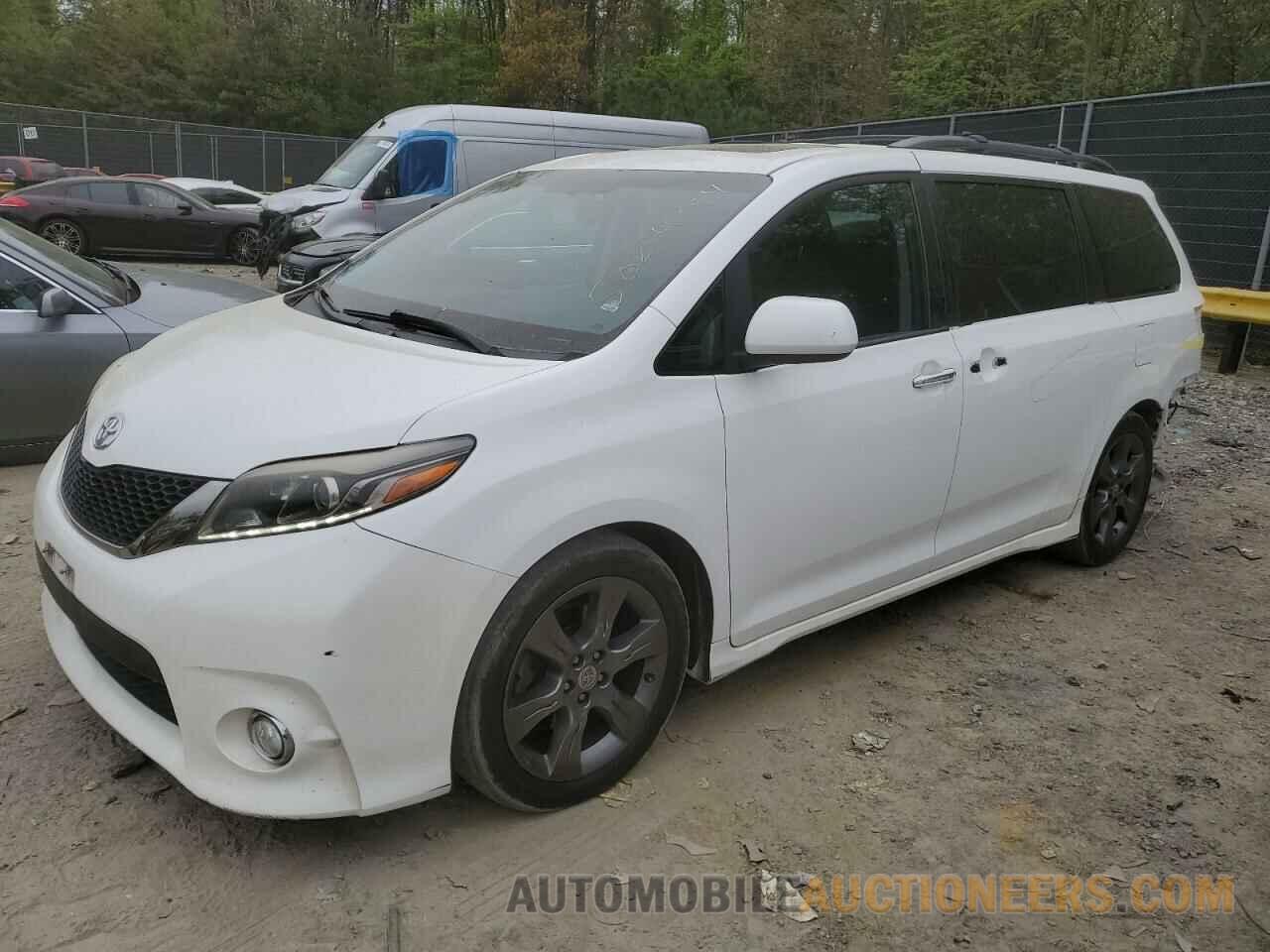 5TDXK3DC8GS765642 TOYOTA SIENNA 2016