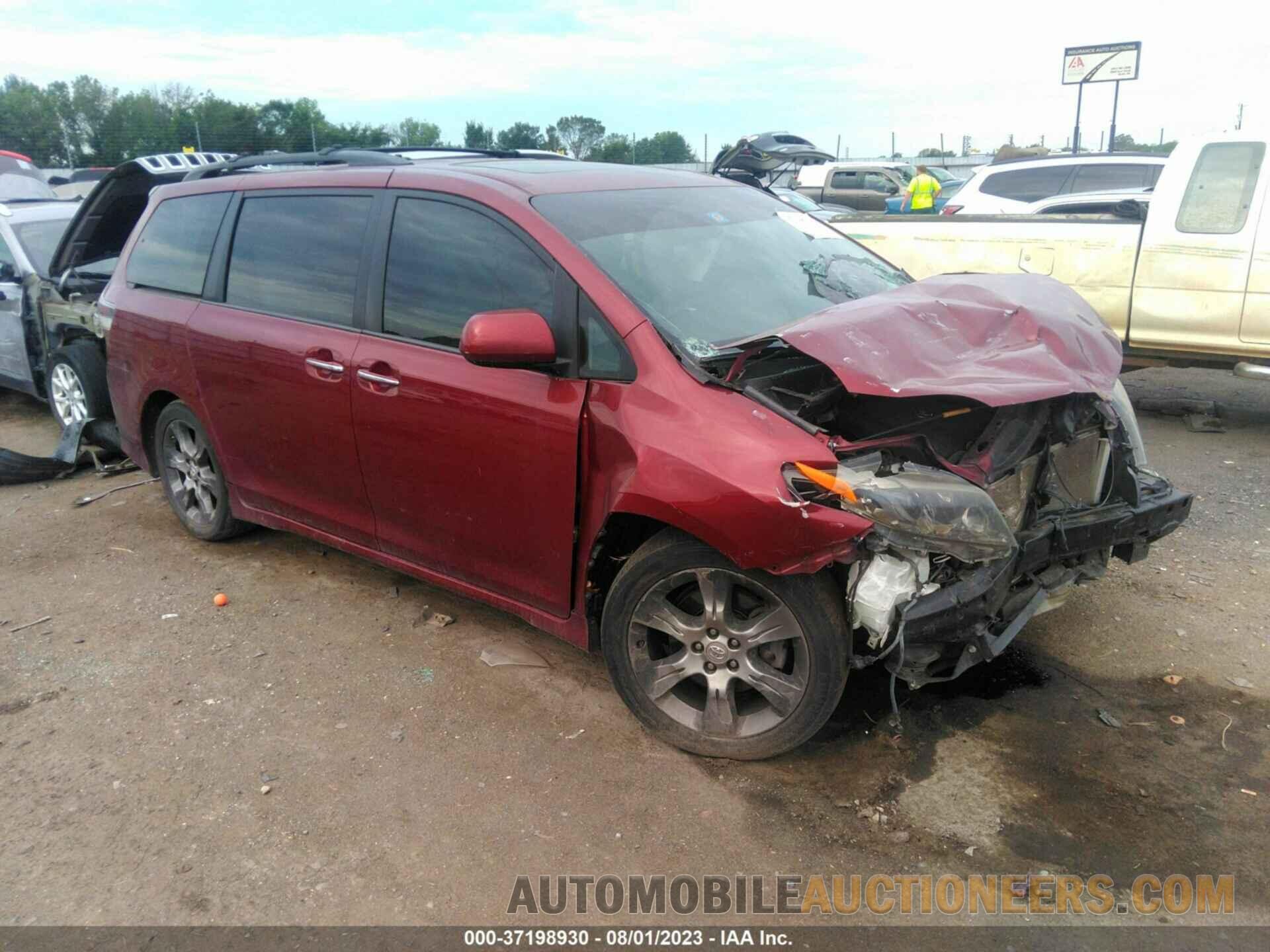 5TDXK3DC9FS550494 TOYOTA SIENNA 2015