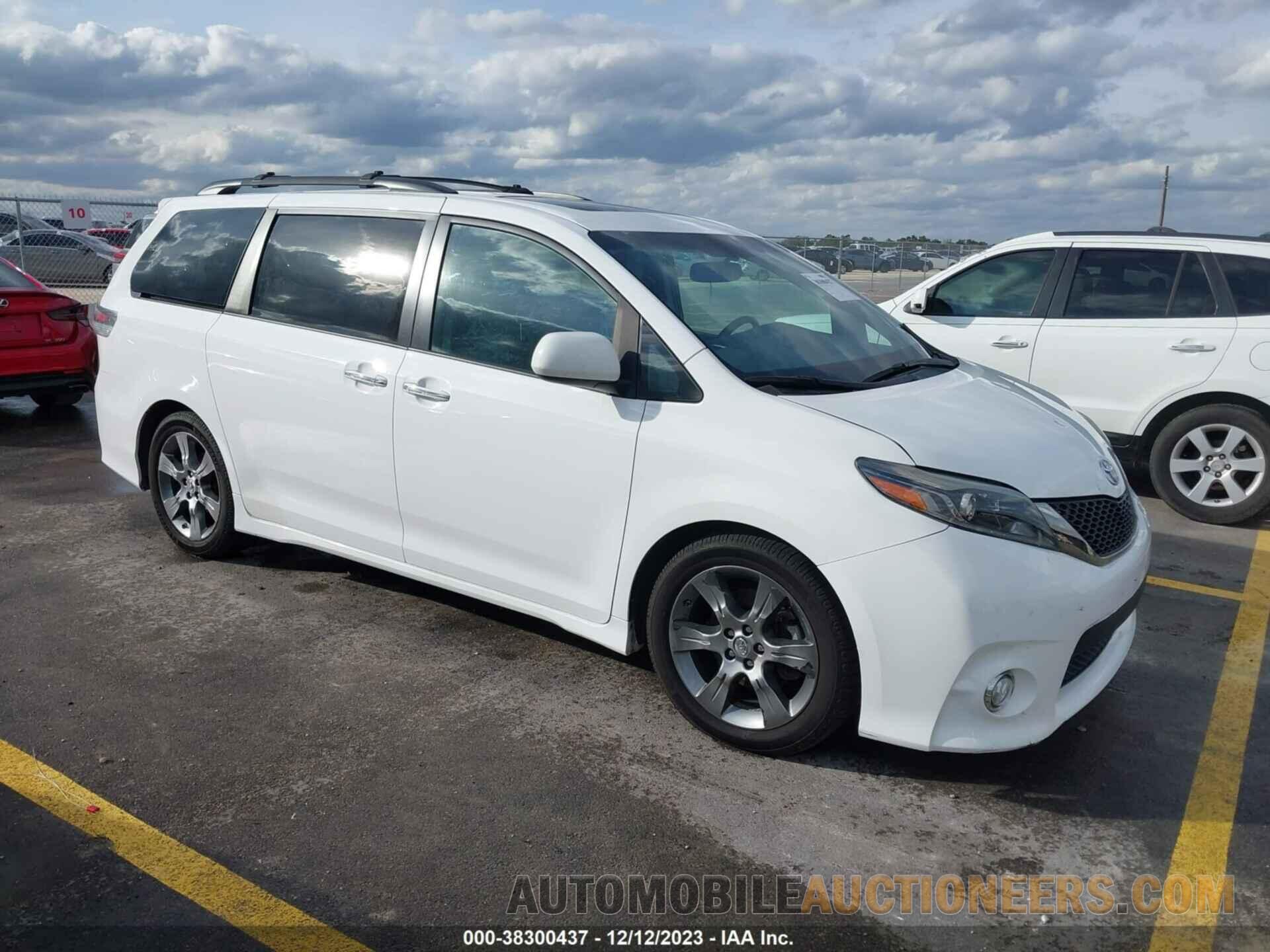 5TDXK3DC9FS552469 TOYOTA SIENNA 2015