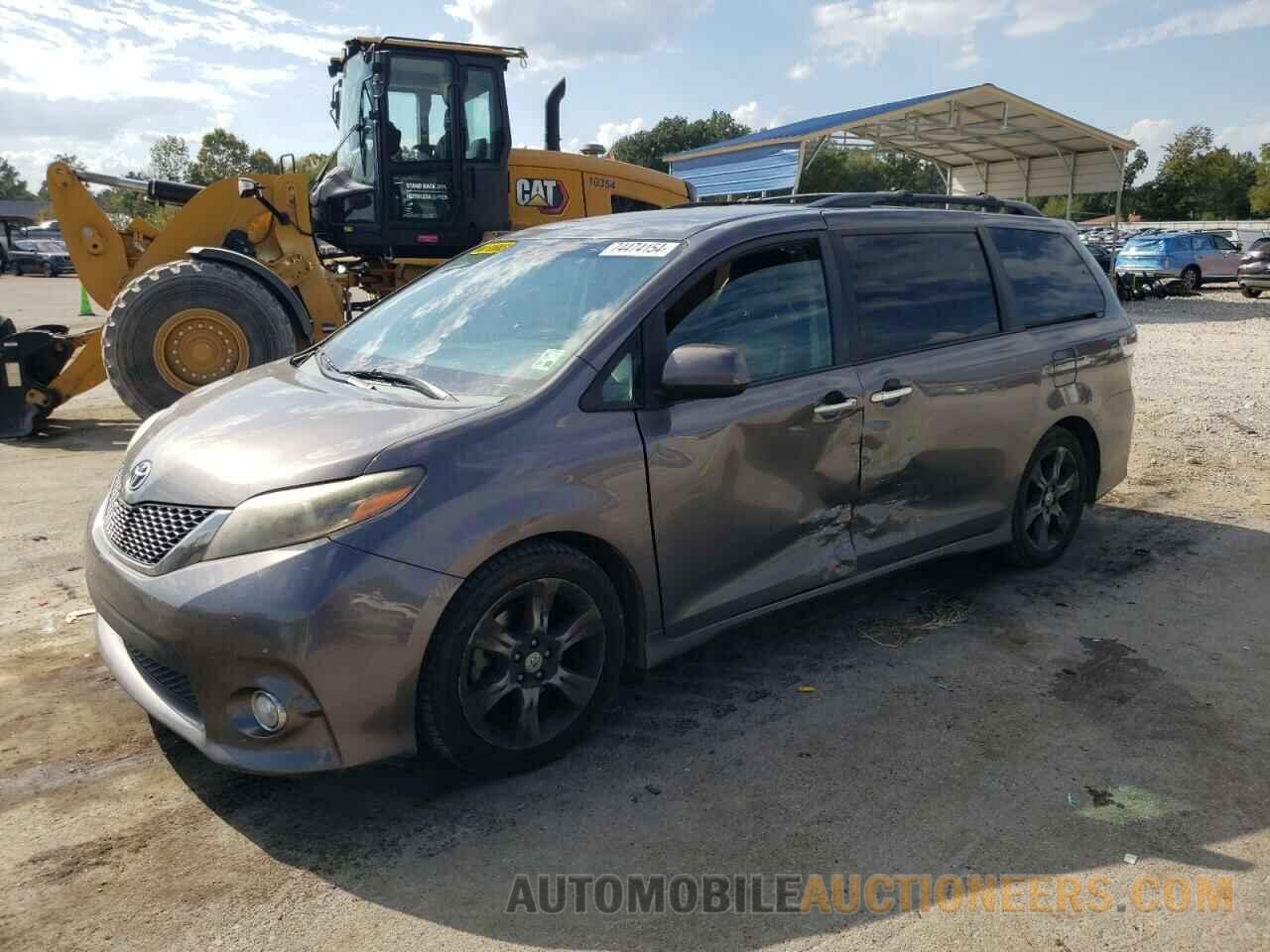 5TDXK3DC9FS568249 TOYOTA SIENNA 2015