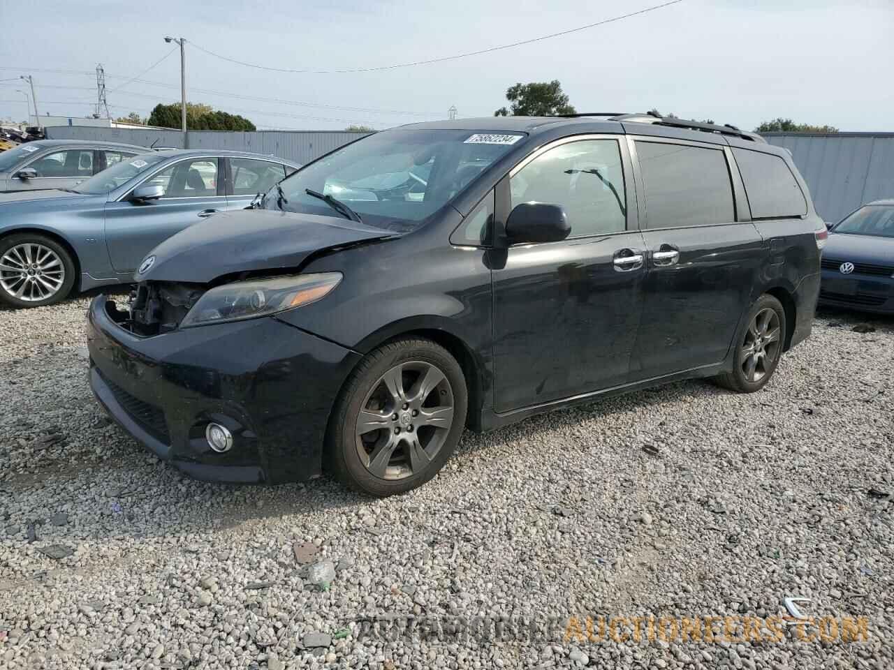 5TDXK3DC9FS609270 TOYOTA SIENNA 2015