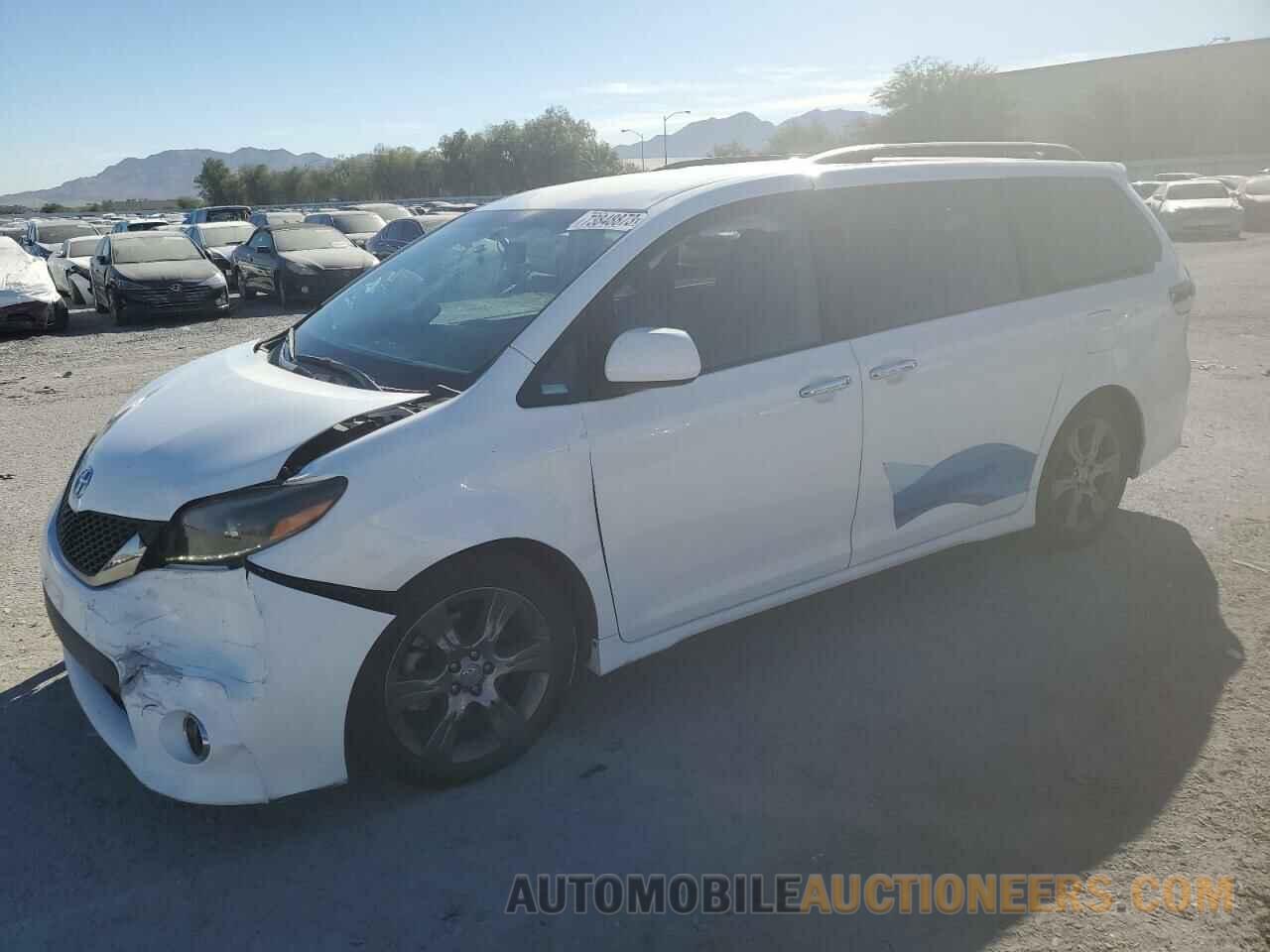 5TDXK3DC9FS670764 TOYOTA SIENNA 2015