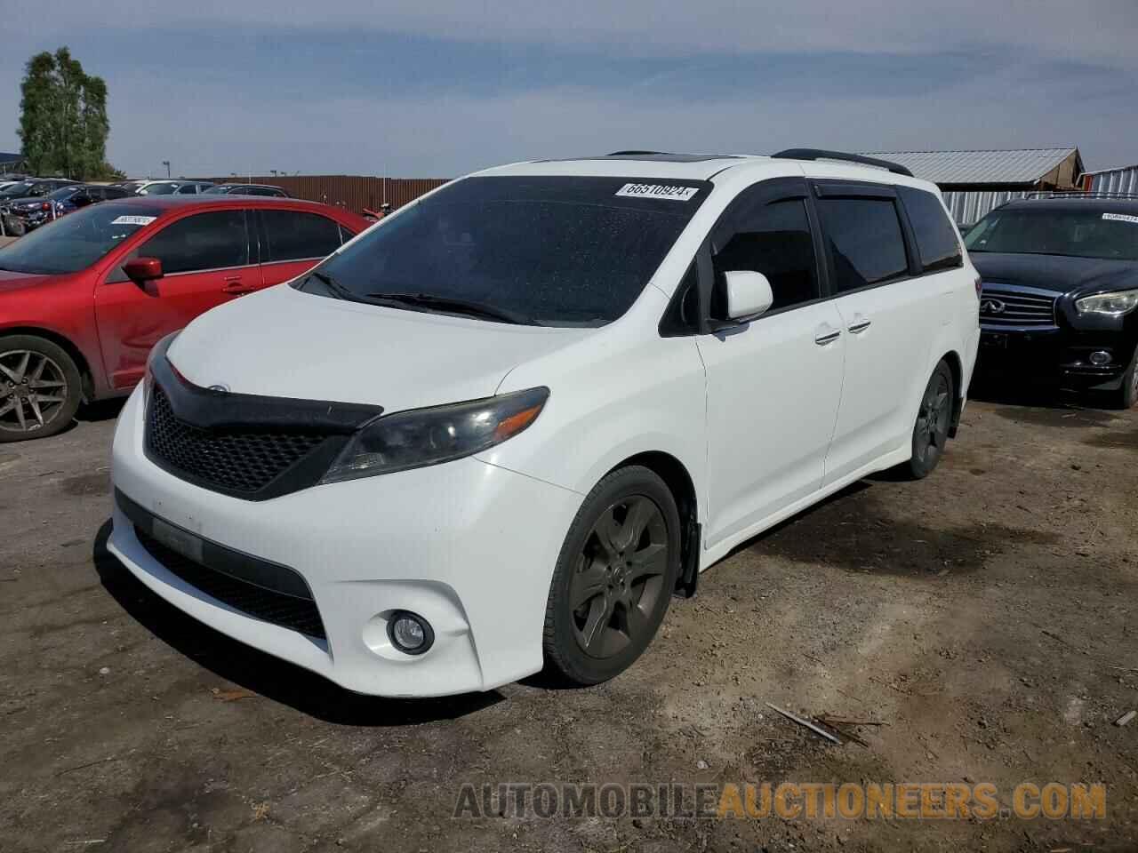 5TDXK3DC9FS688181 TOYOTA SIENNA 2015