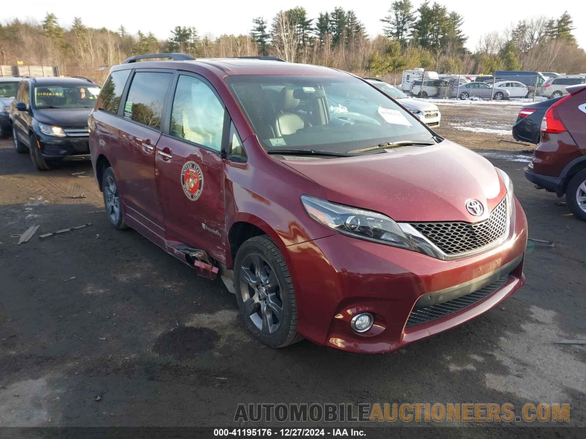 5TDXK3DC9GS709399 TOYOTA SIENNA 2016