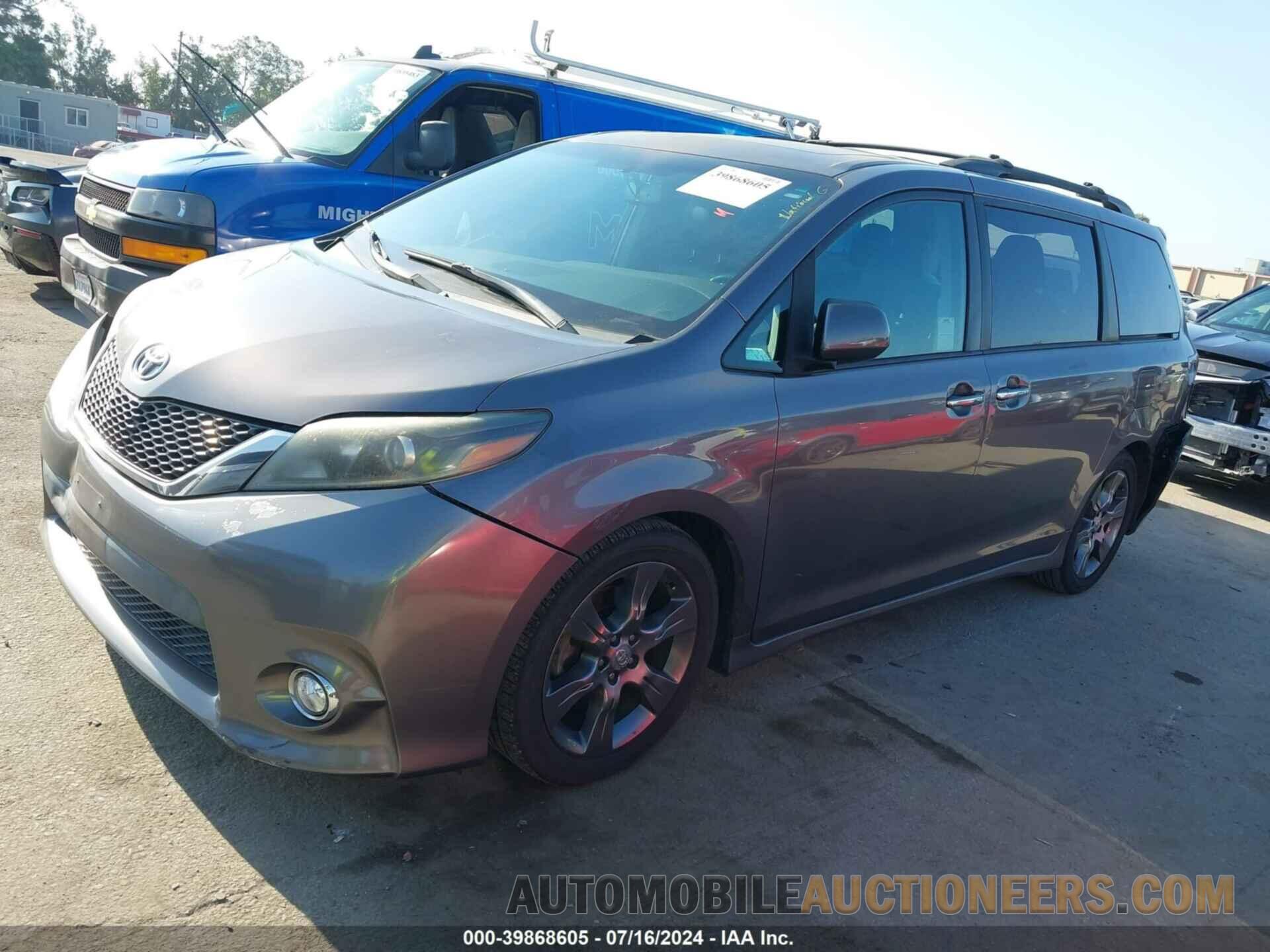 5TDXK3DC9GS719673 TOYOTA SIENNA 2016