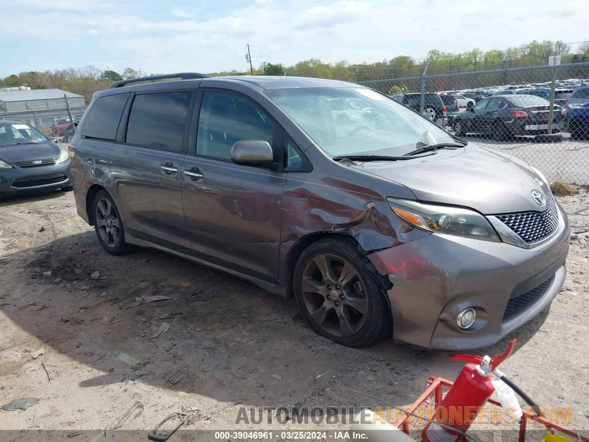 5TDXK3DC9GS726994 TOYOTA SIENNA 2016