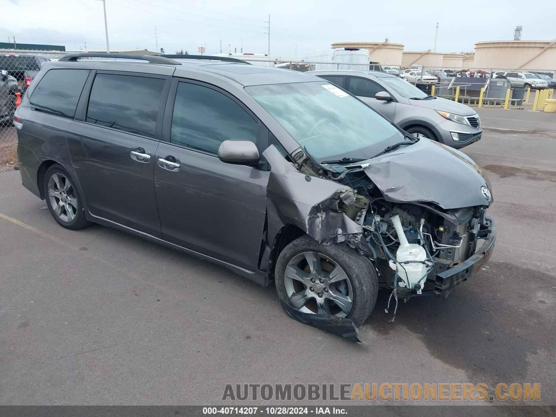 5TDXK3DCXDS355453 TOYOTA SIENNA 2013