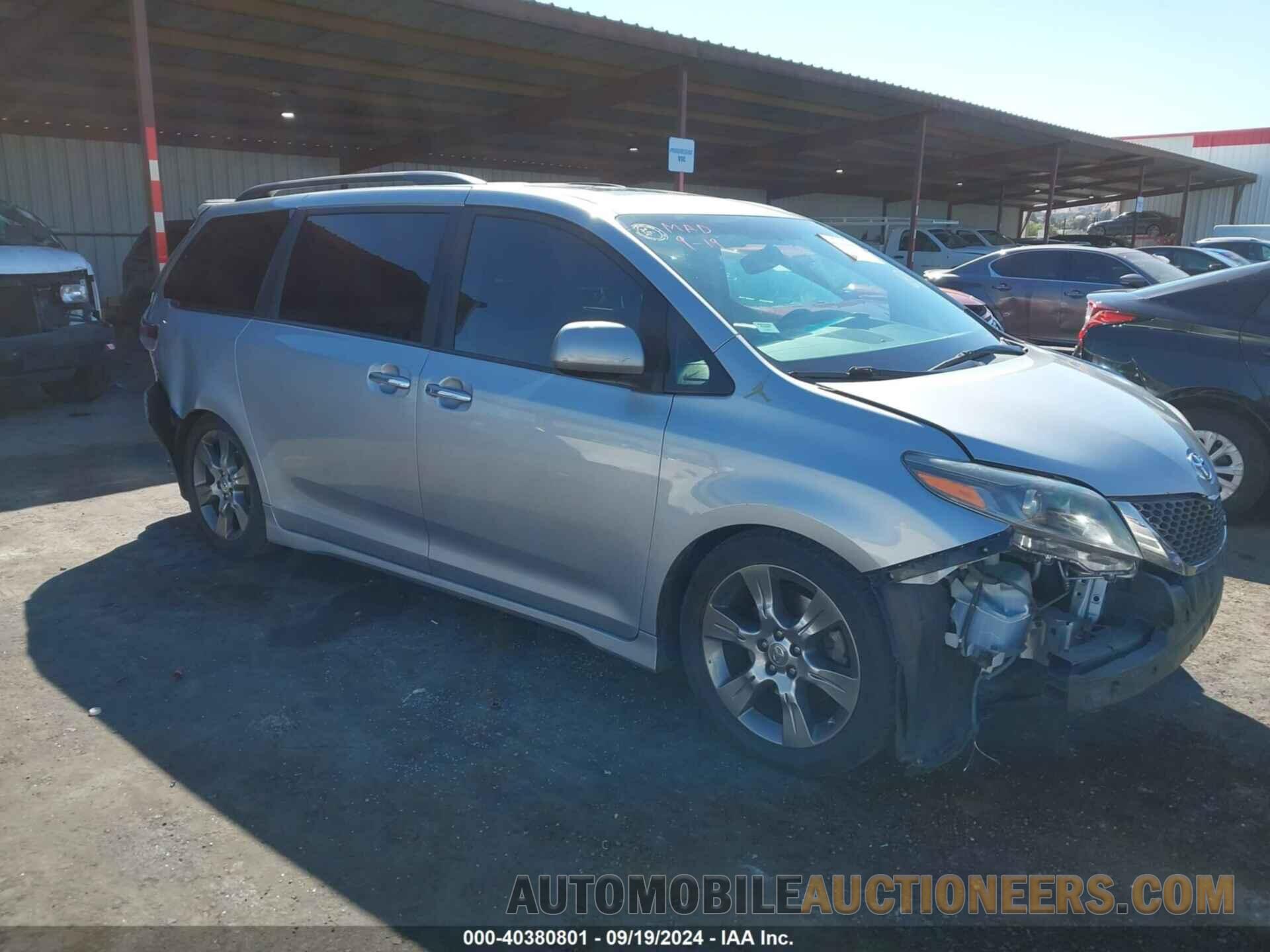 5TDXK3DCXFS541707 TOYOTA SIENNA 2015