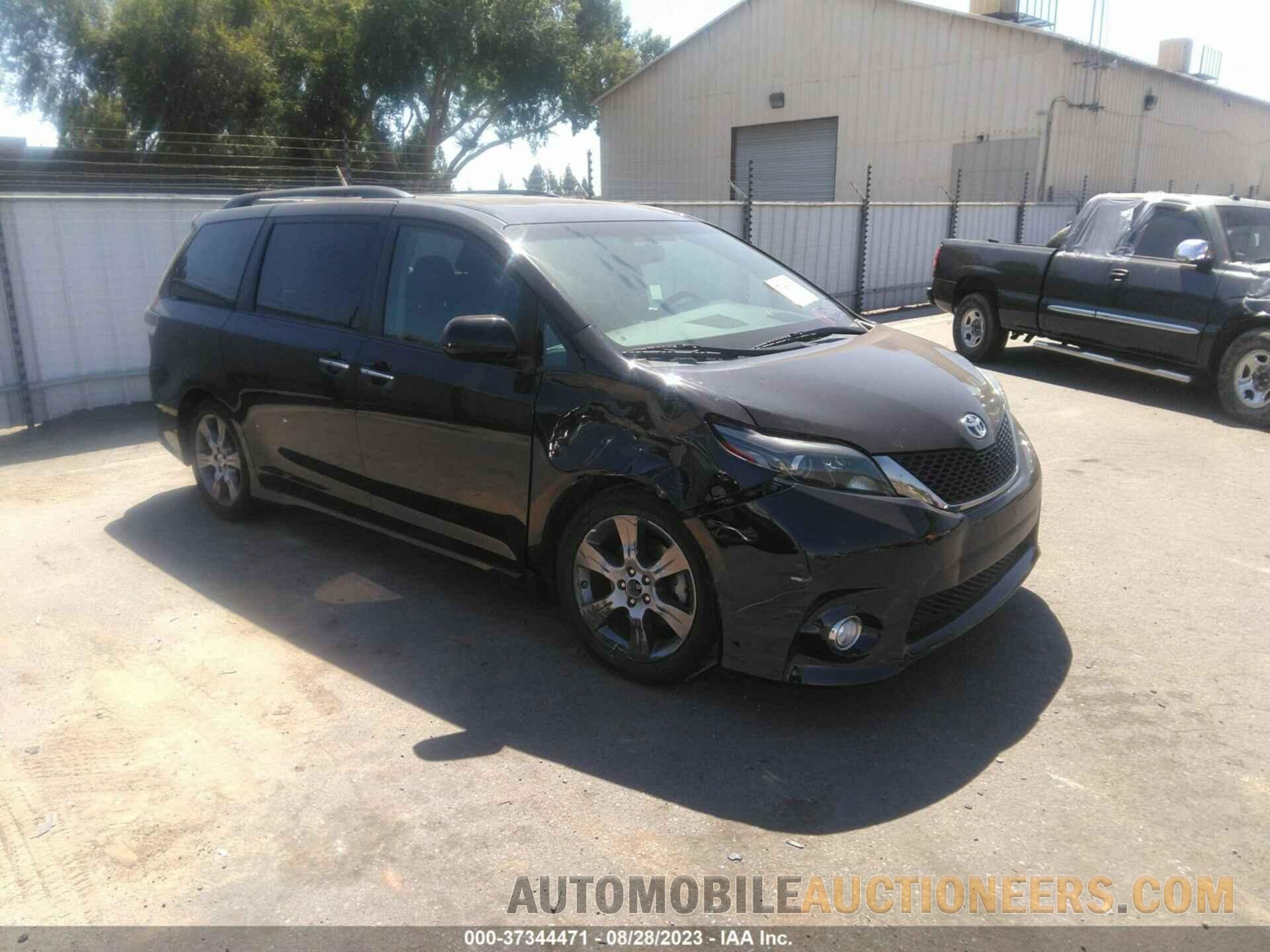 5TDXK3DCXFS541867 TOYOTA SIENNA 2015