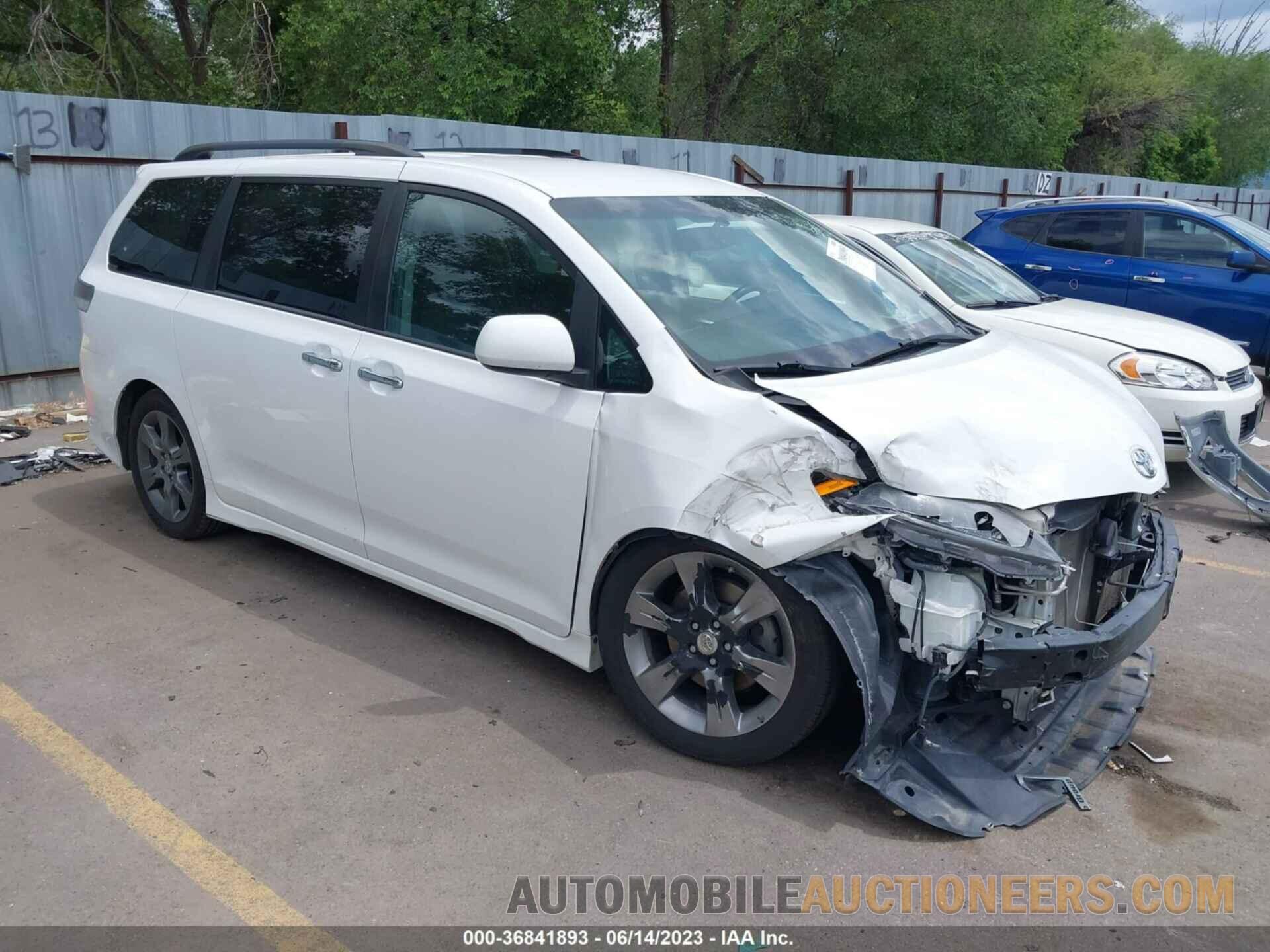 5TDXK3DCXFS616020 TOYOTA SIENNA 2015