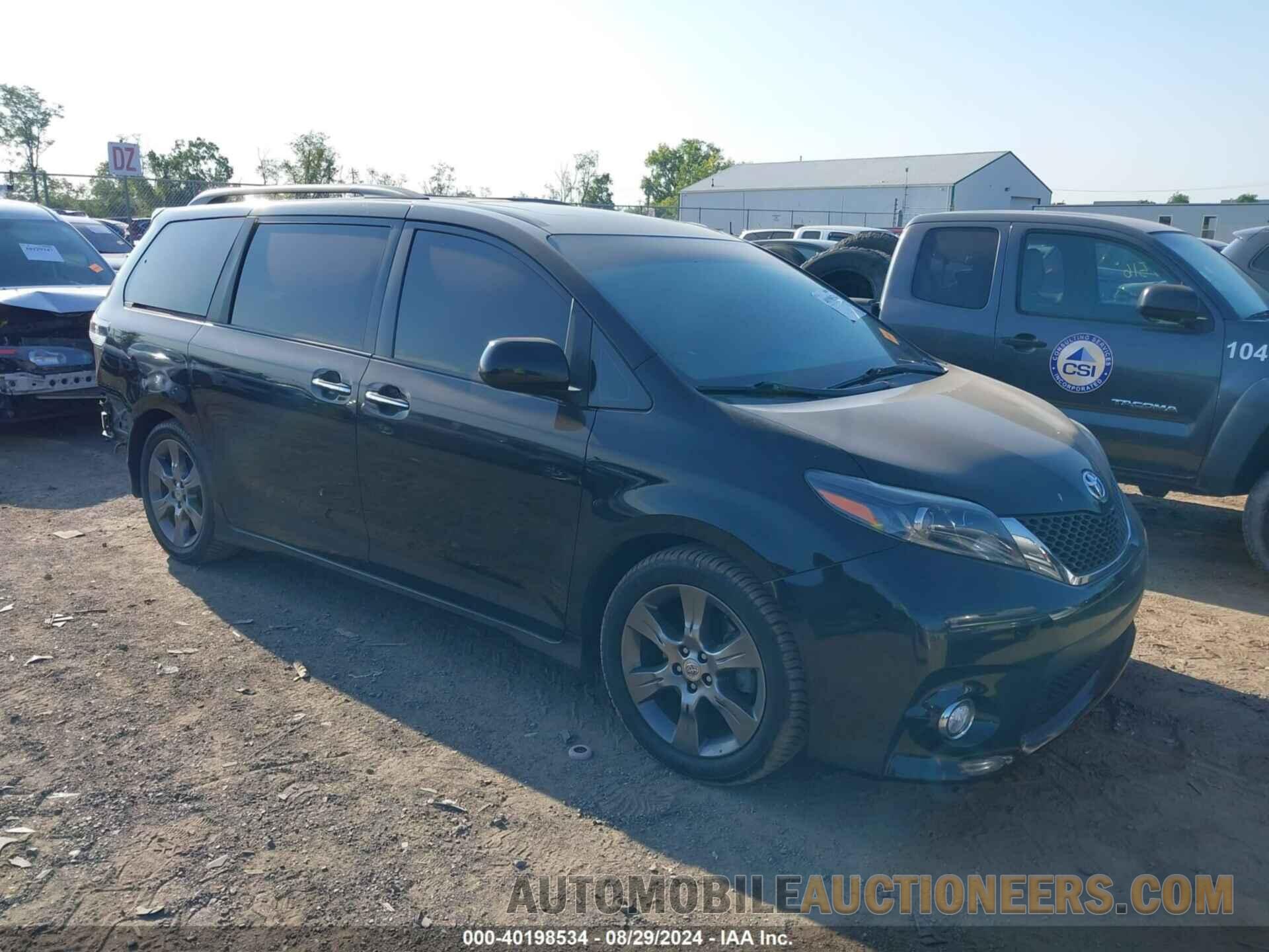 5TDXK3DCXFS646280 TOYOTA SIENNA 2015