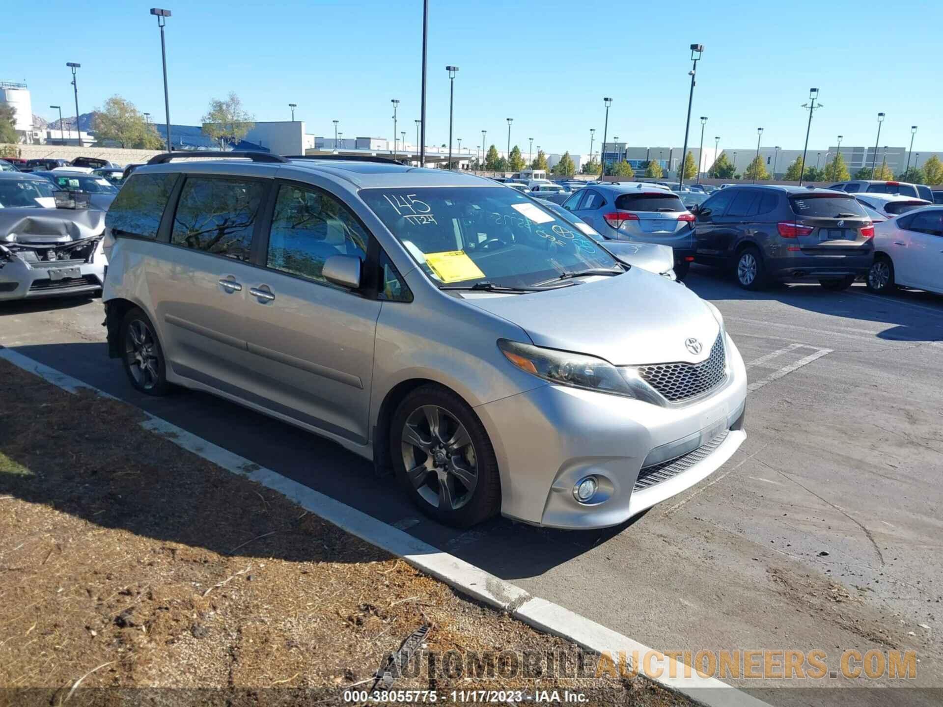 5TDXK3DCXFS678453 TOYOTA SIENNA 2015