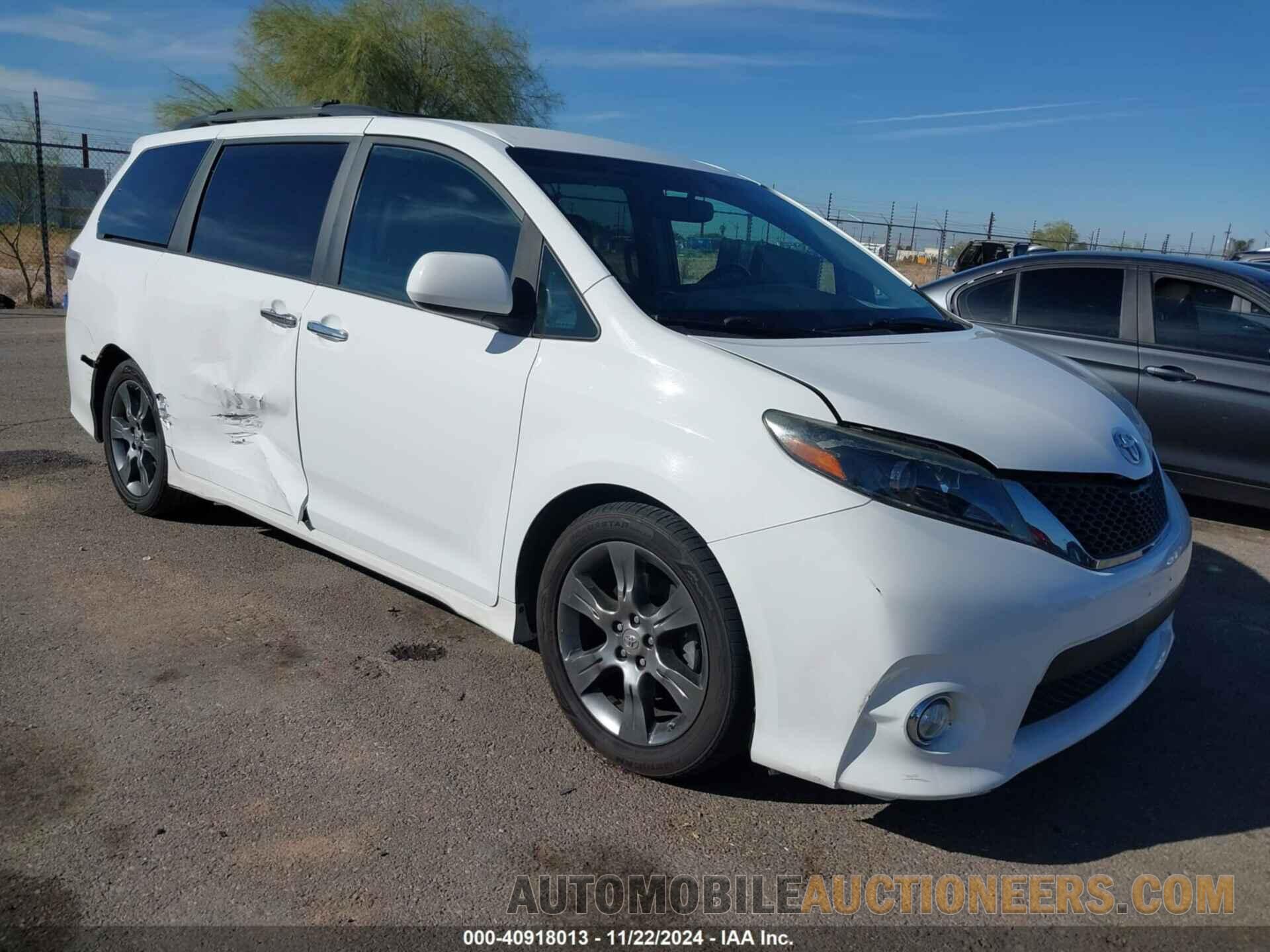 5TDXK3DCXFS686939 TOYOTA SIENNA 2015